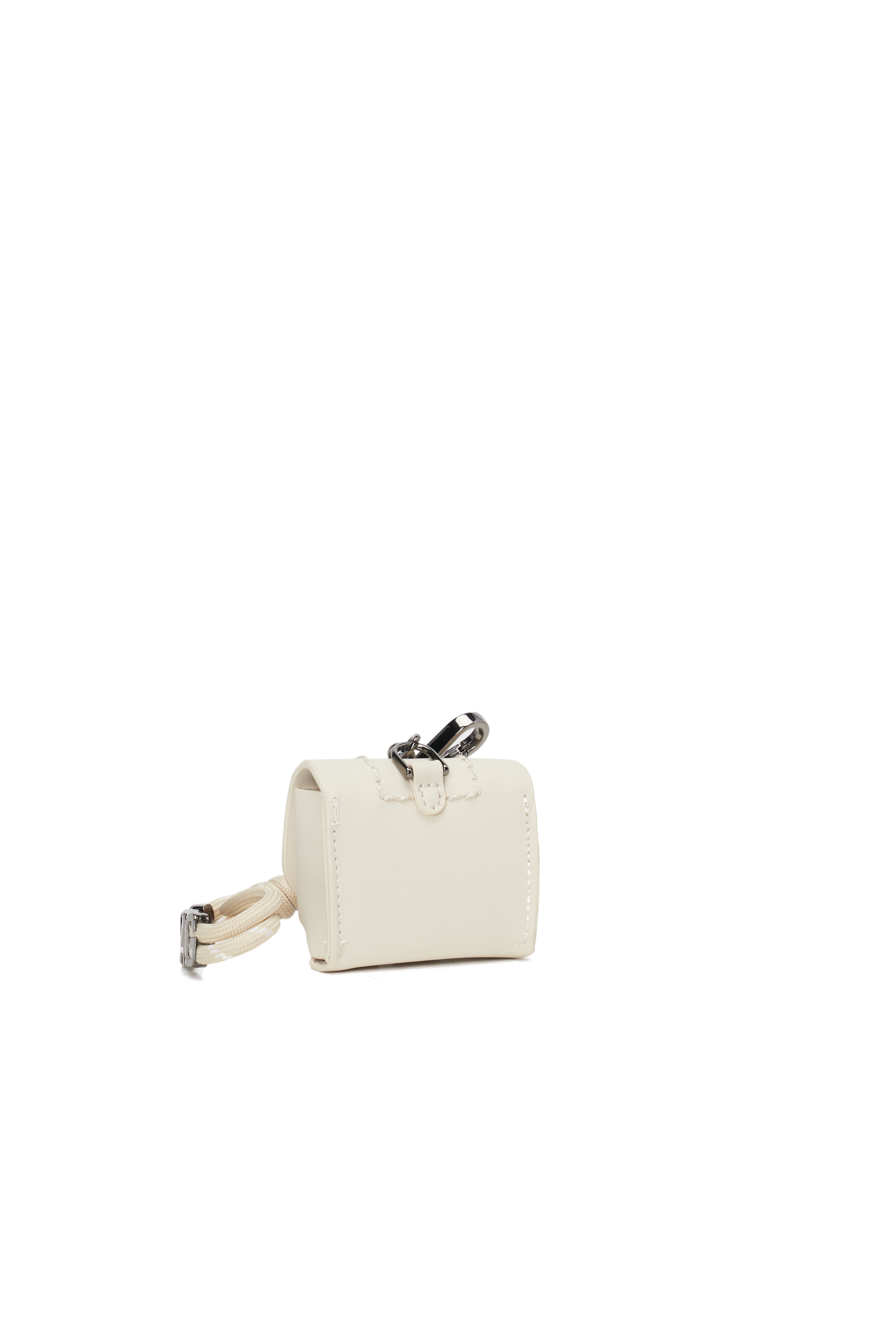Accessoire Charms Pods Avec Mousqueton O Bag Crocus Tissu Gommé Beurre
