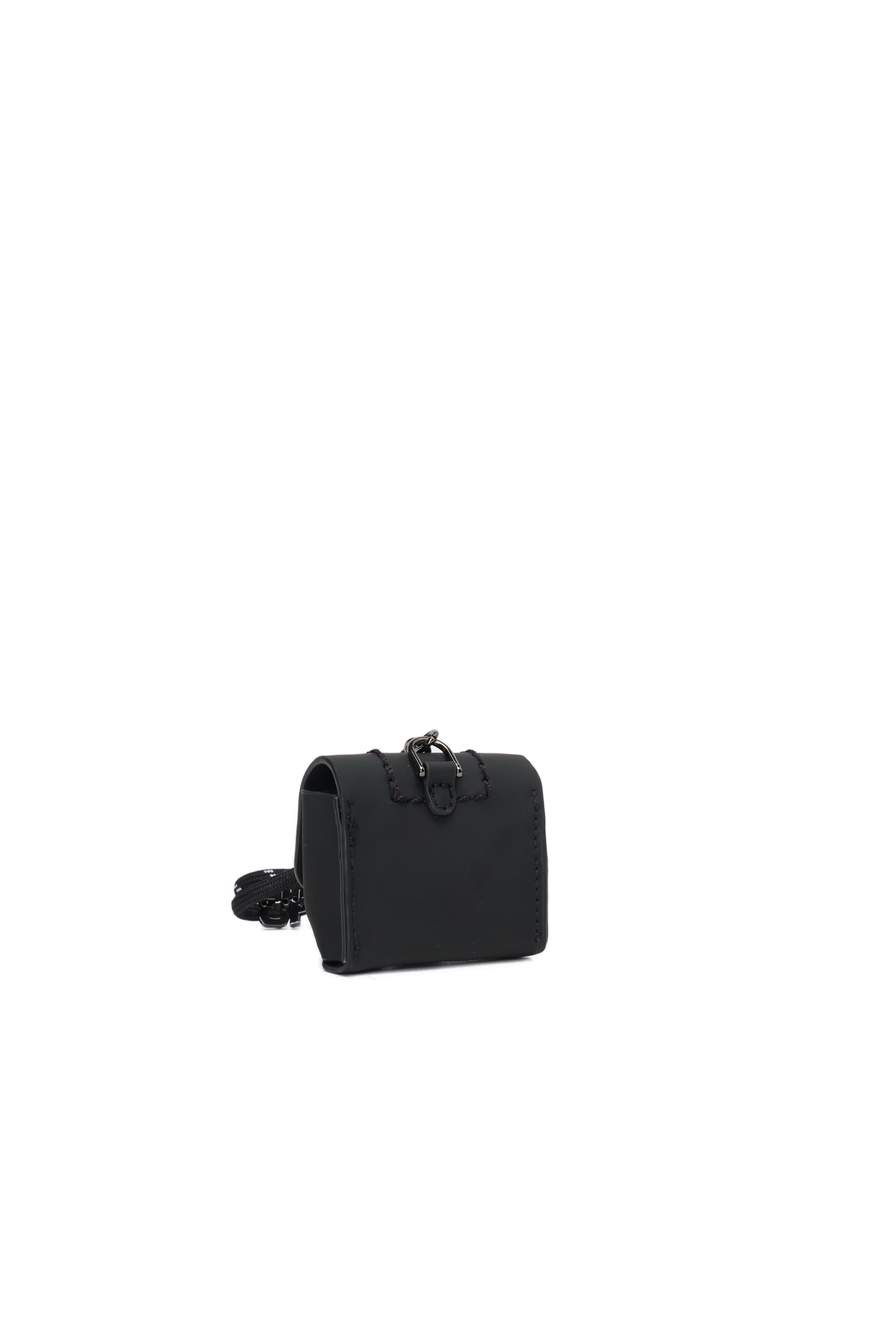 Accessoire Charms Pods Avec Mousqueton O Bag Crocus Tissu Gommé Noir