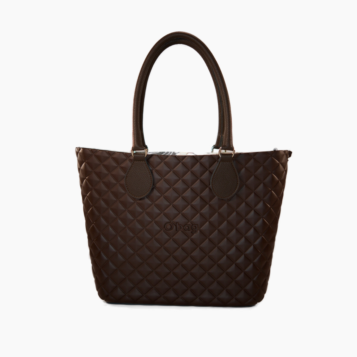 Borsa Composta O Bag Urban Midi Manico Midi E Sacca Tessuto Vanila Rose