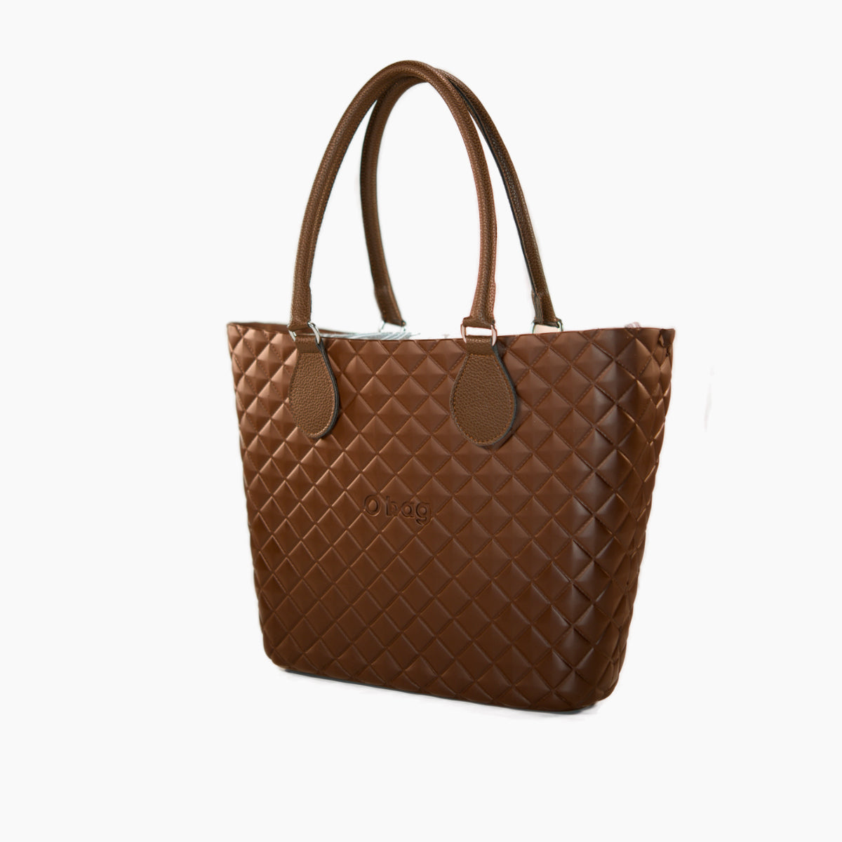 Borsa Composta O Bag Urban Midi Manico Midi E Sacca Tessuto Vanila Rose