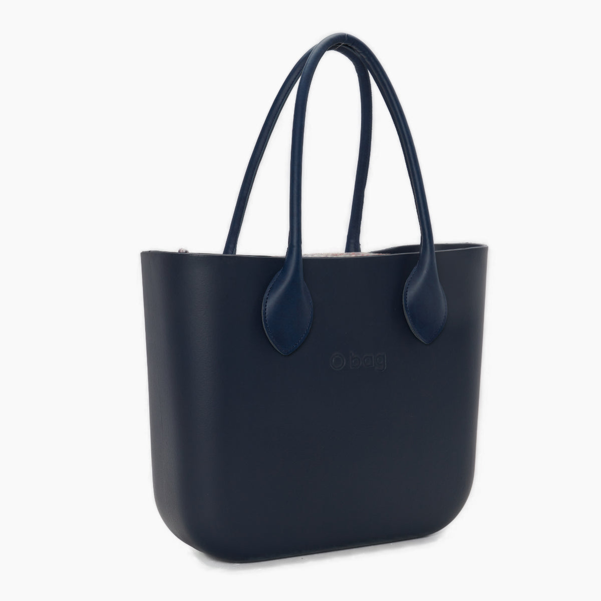 Borsa Composta O Bag Manico Lungo A Cuore E Sacca Tessuto Dry Garden Blu Navy