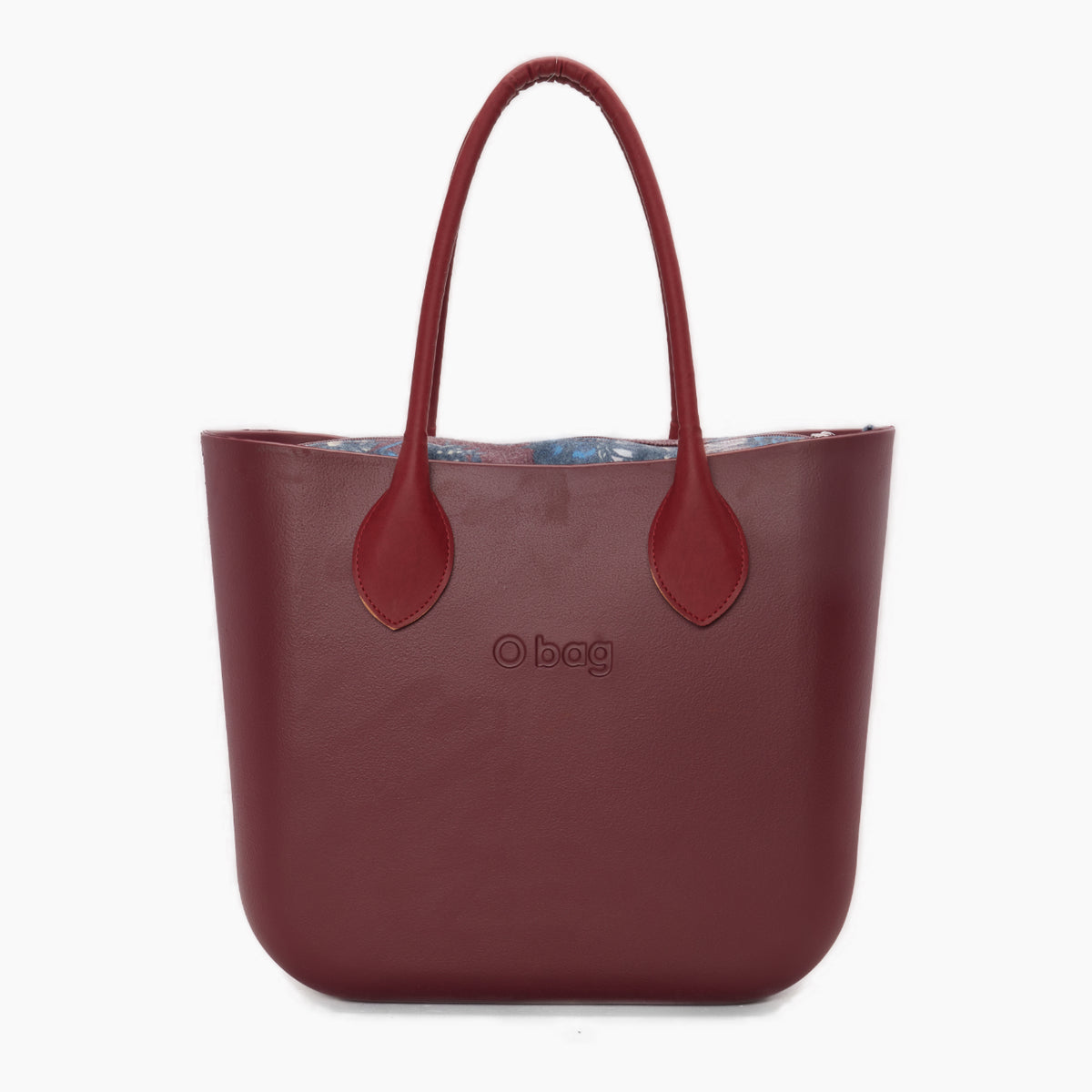 Borsa Composta O Bag Manico Lungo A Cuore E Sacca Tessuto Wild Berries Berry