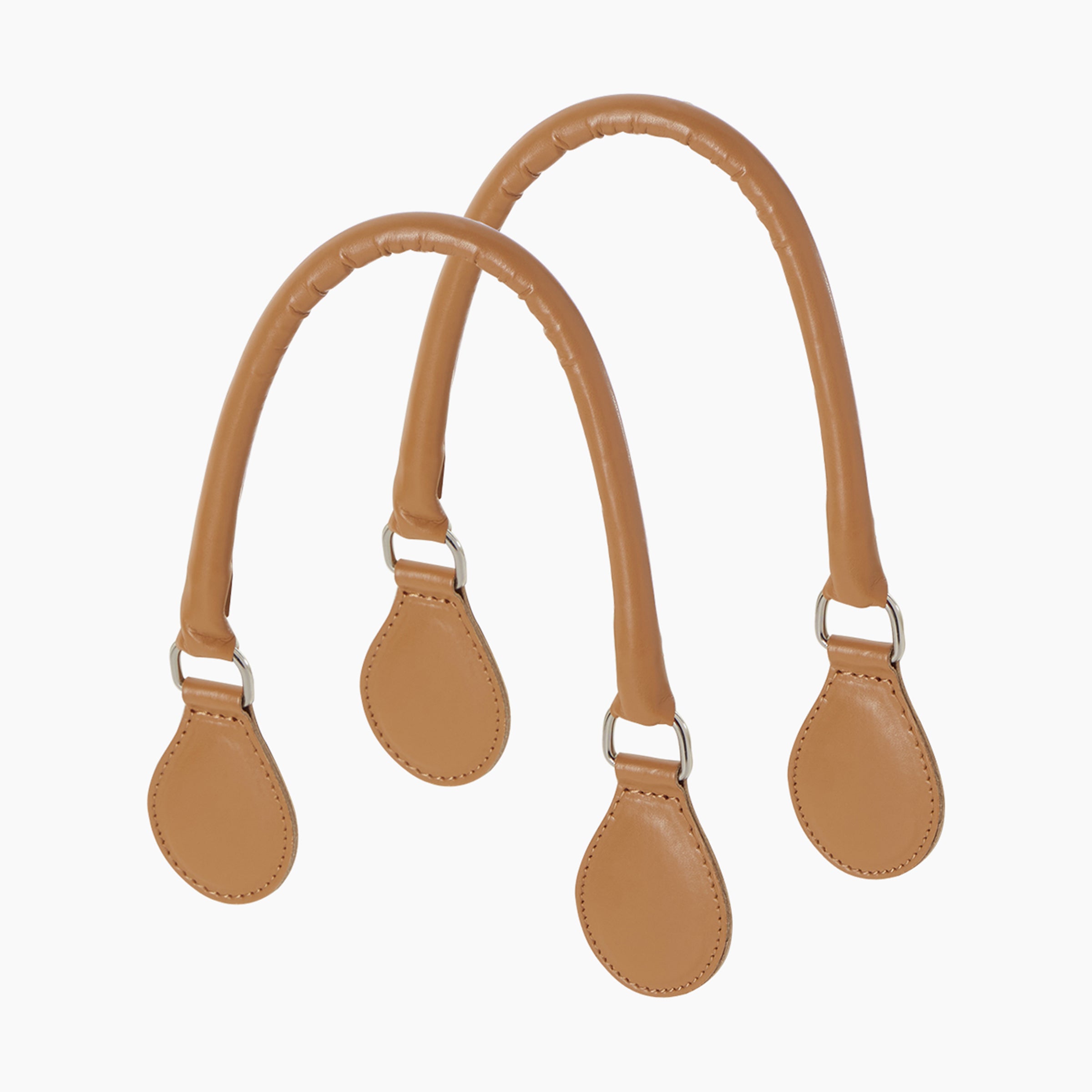 Micro manico tubolare cognac con goccia