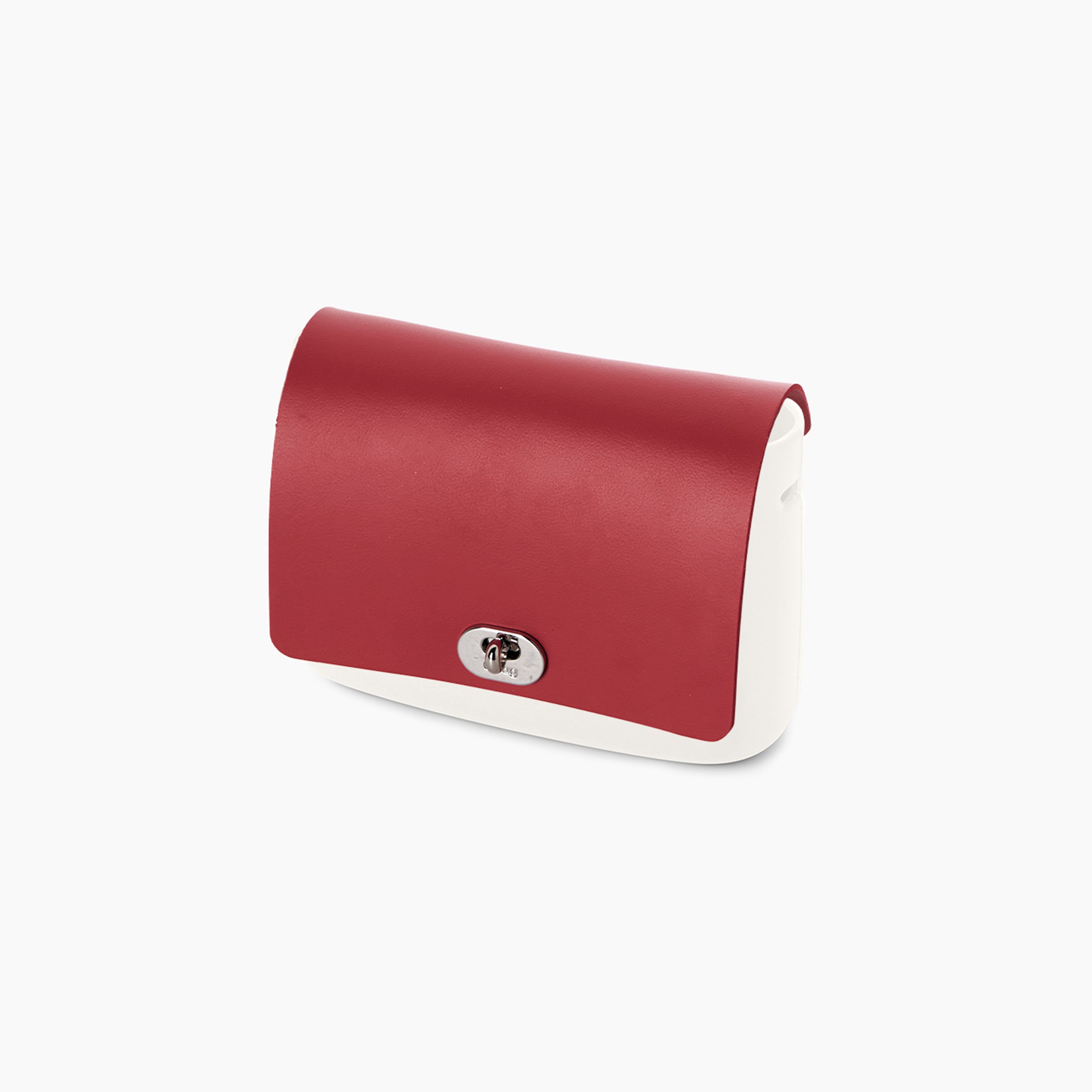 O pocket Klappe in Tomatenrot