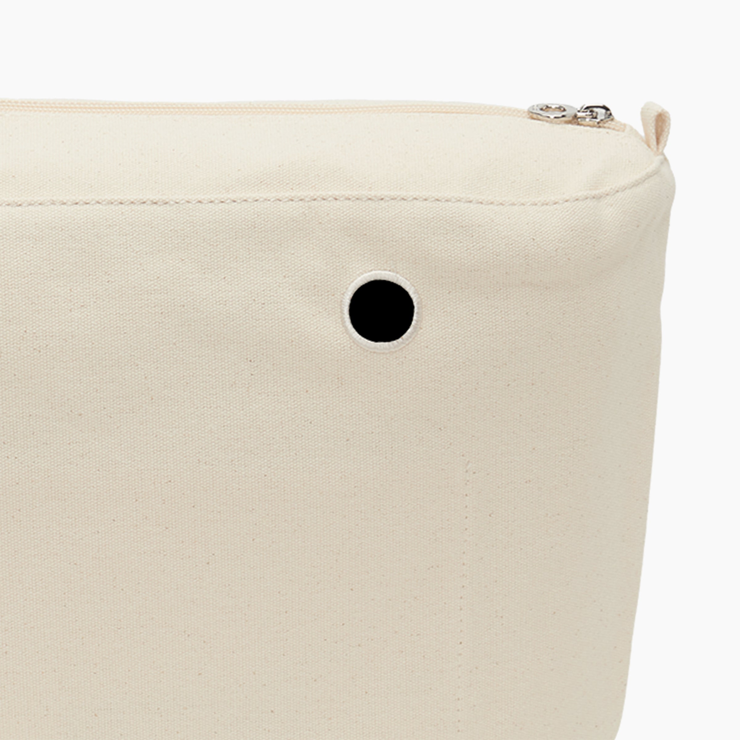Sacca interna naturale O bag tessuto canvas