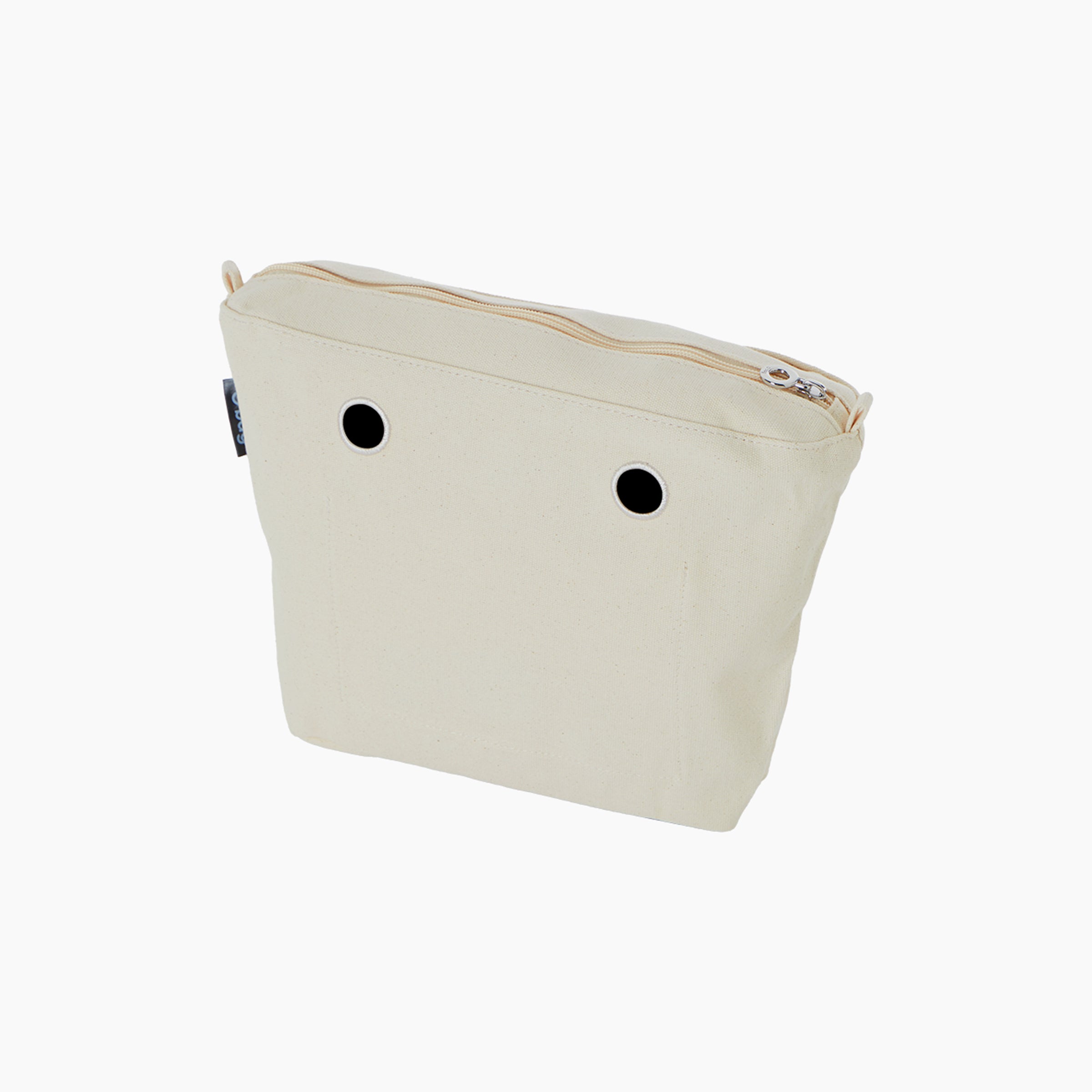 Sacca interna O bag tessuto canvas naturale