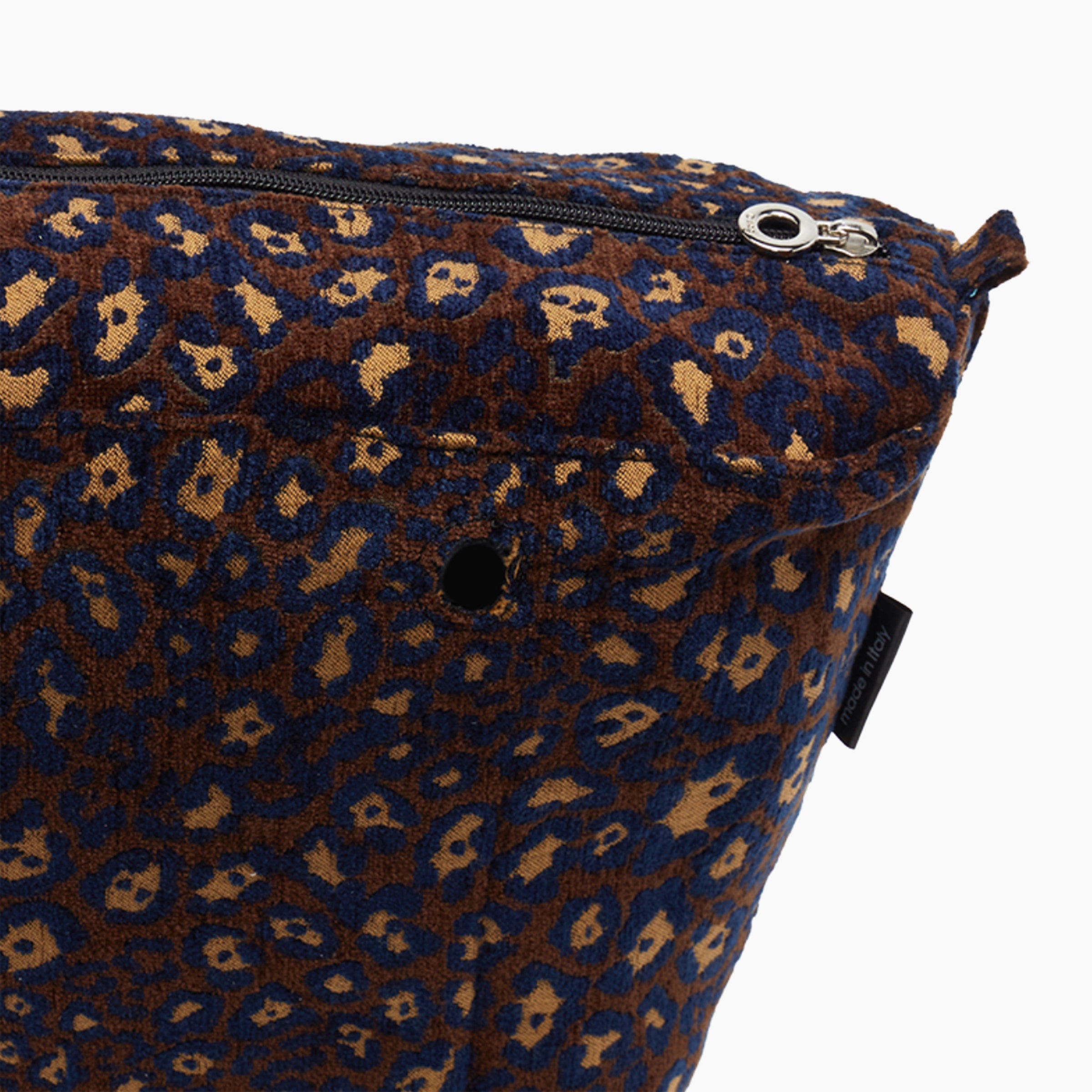 Sacca interna O bag mini jacquard leopardo