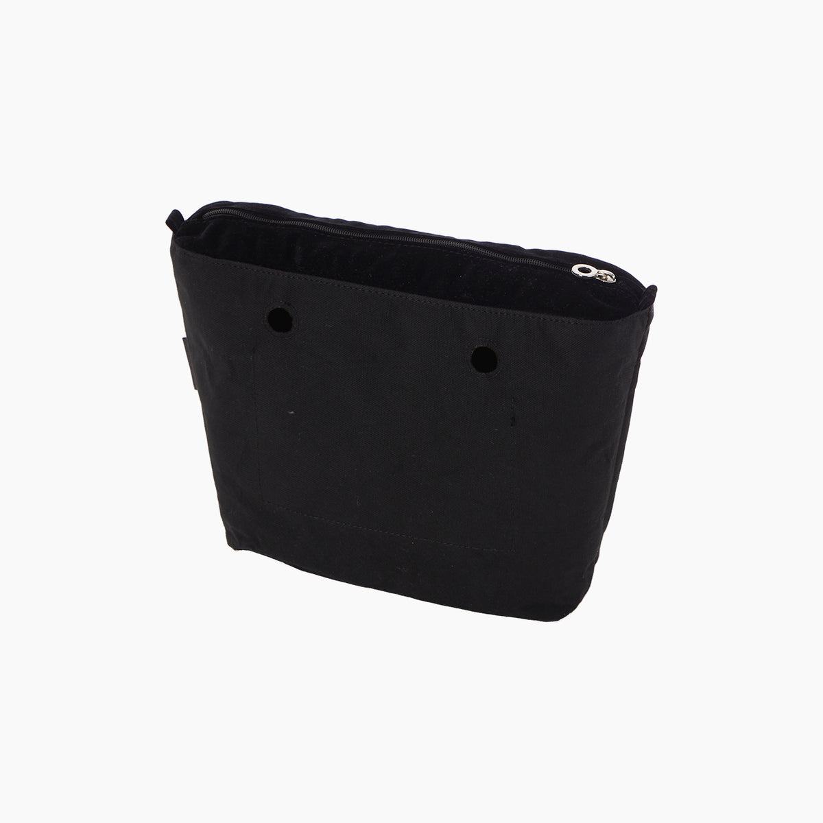 Innentasche Mit Reissverschluss O Bag Mini Stoff Chenille Schwarz