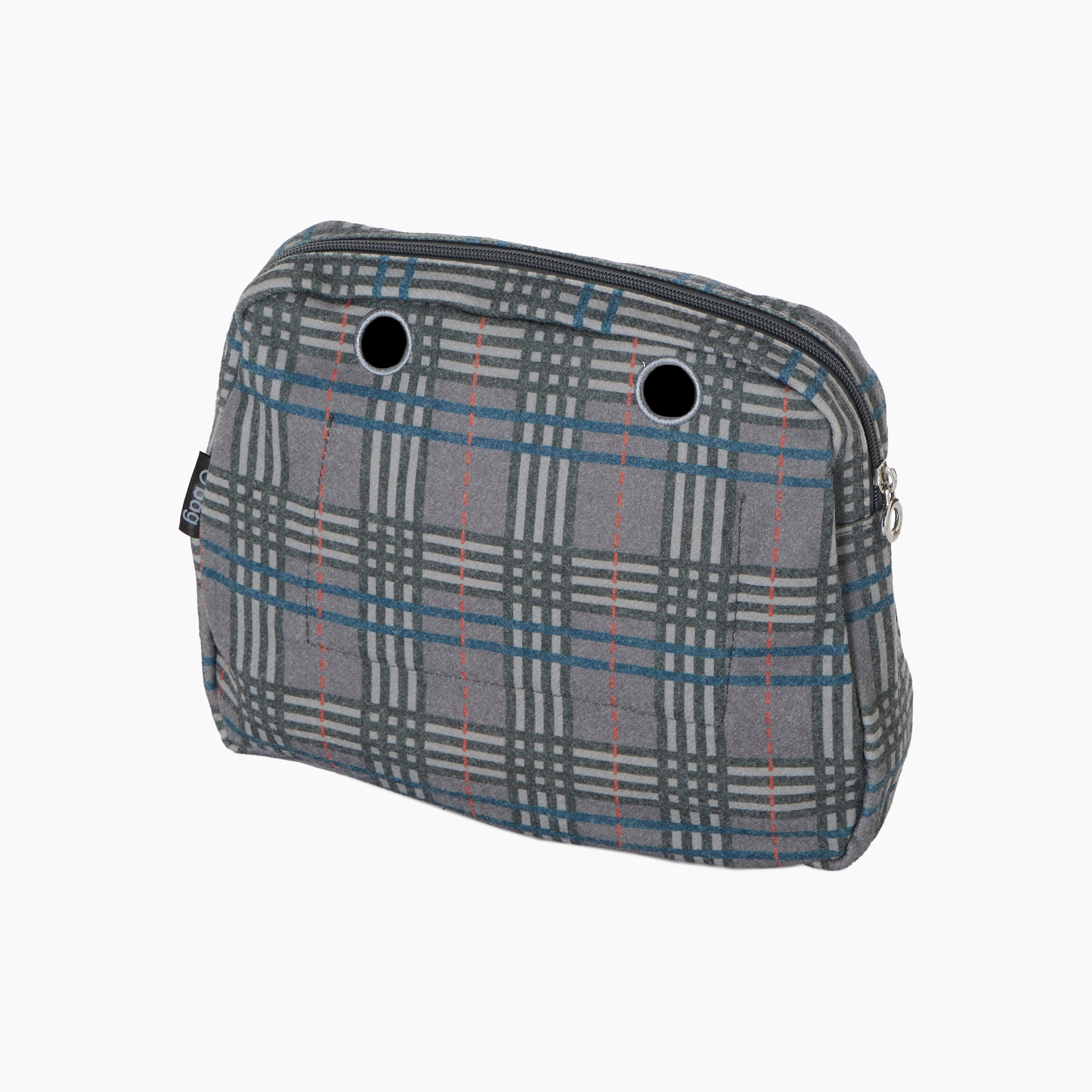 O bag reverese Innentasche Scottish Dark in Lagunenblau