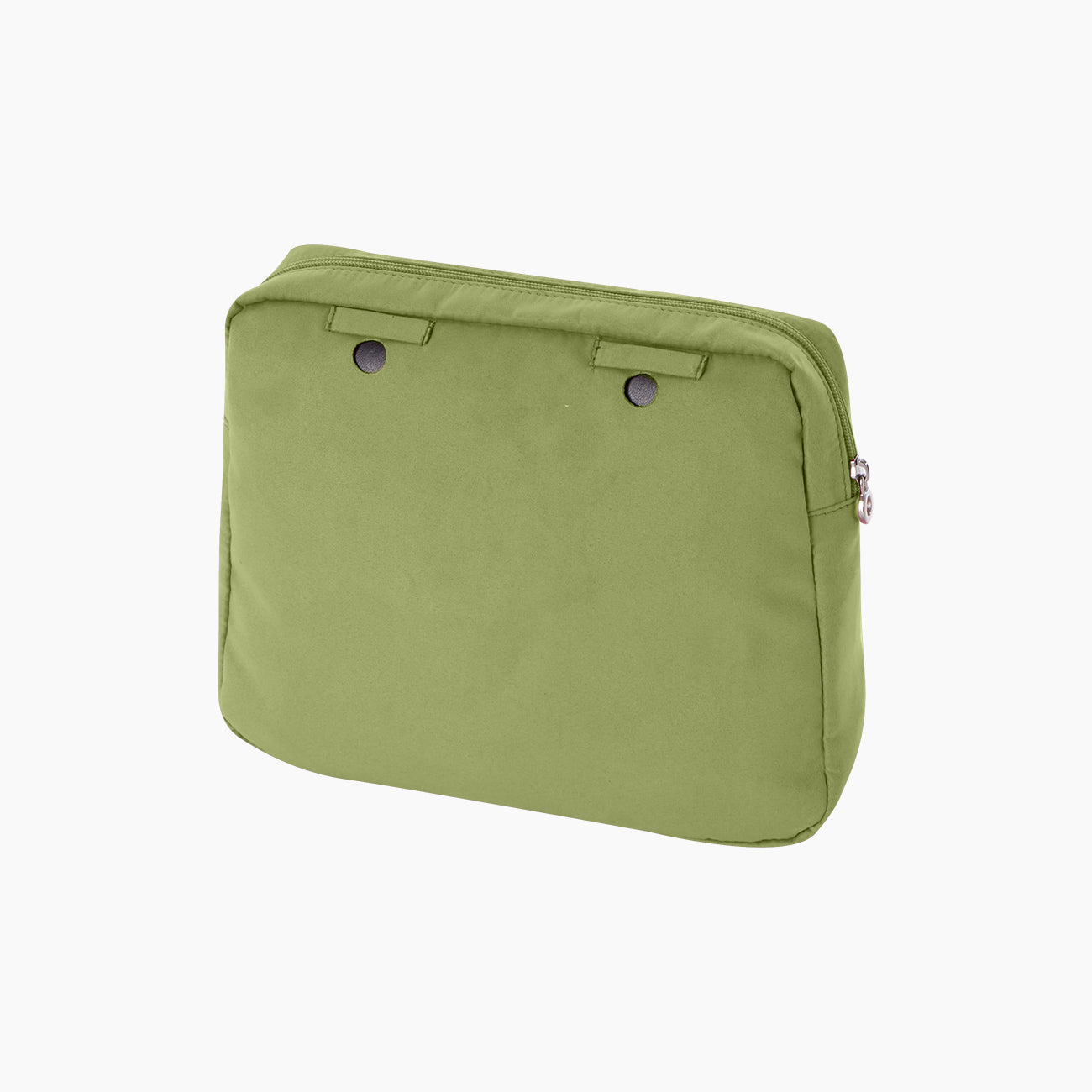 Innentasche Mit Reissverschluss Und Schlaufen O Bag Reverse Synthetikgewebe In Suede-Optik Avocado