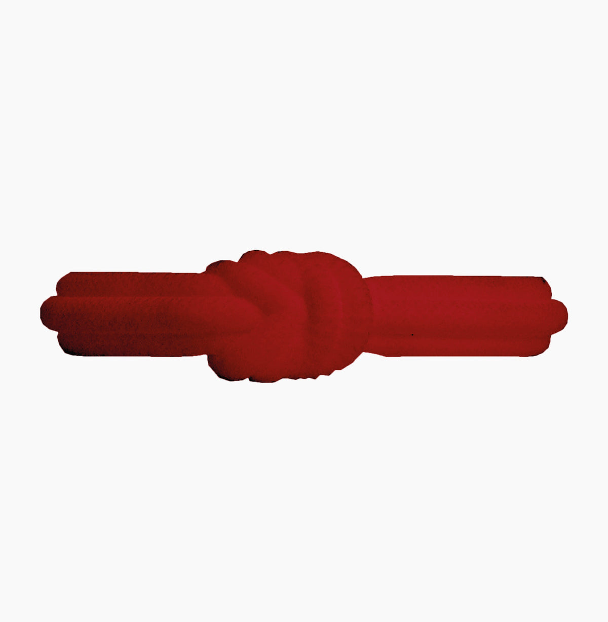 O Bracelet Knot Single Silicone Rosso