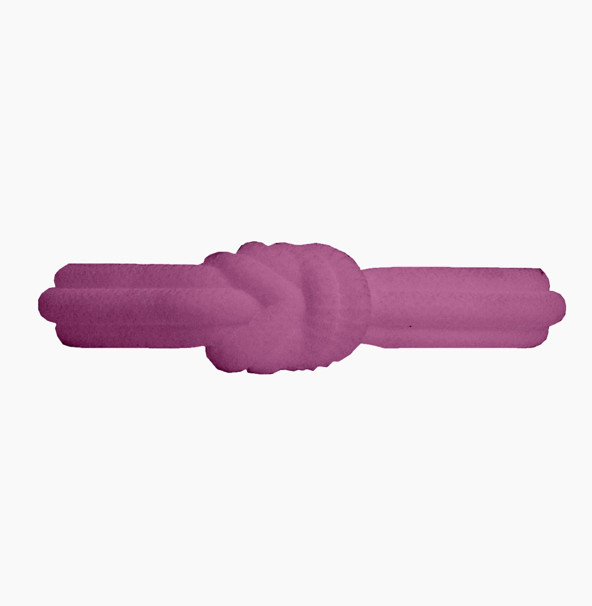 O Bracelet Knot Single Silicone Violetto