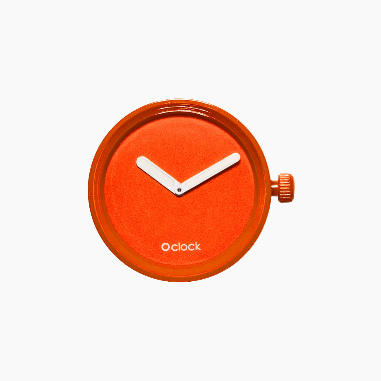 O Clock Mechanism Tone On Tone Orange