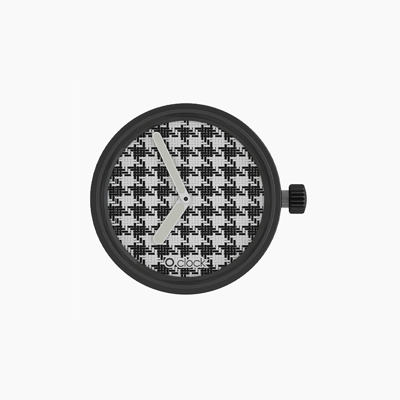 O Clock Mechanismus Fabrics Hahnentritt
