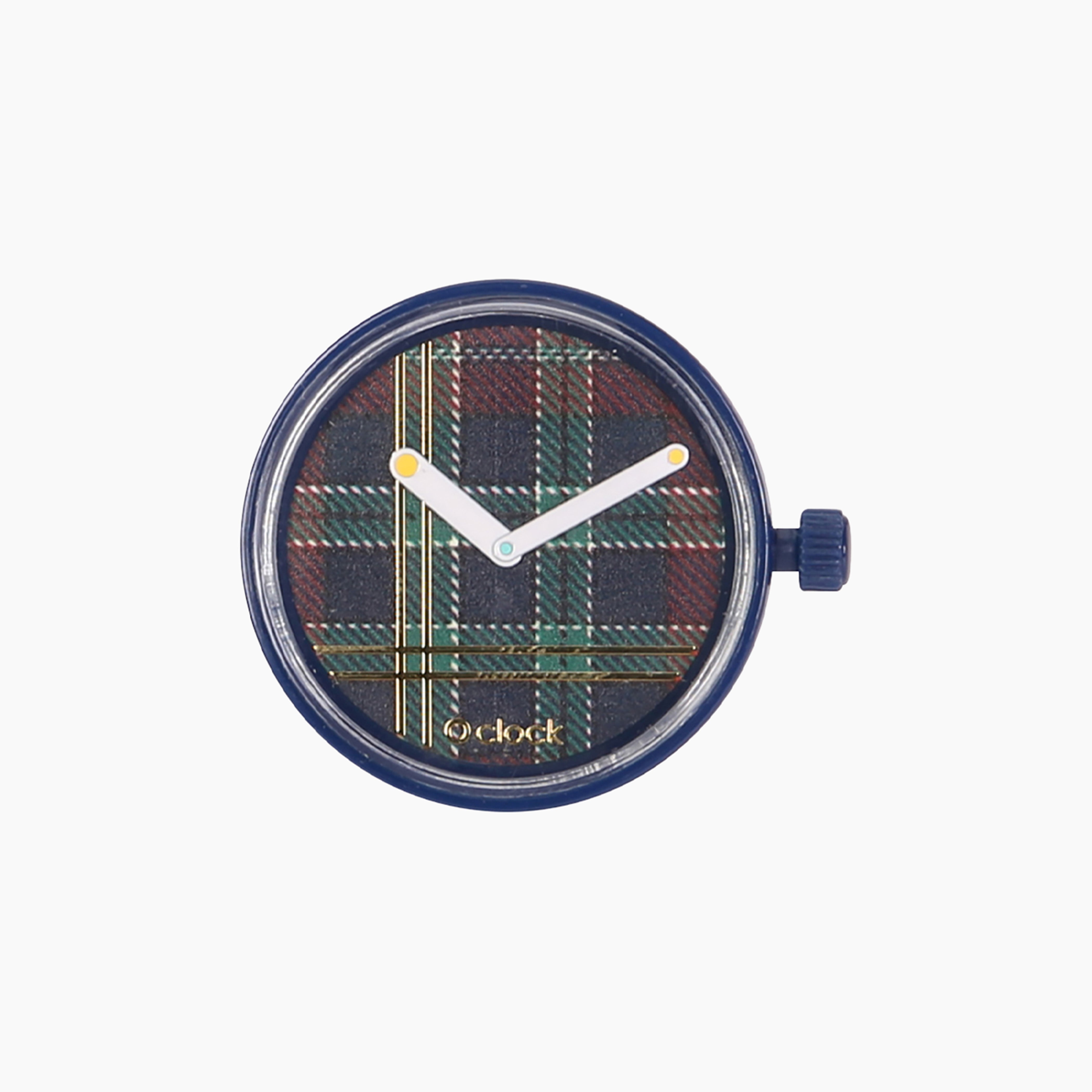 Meccanismo royal ascott tartan blu navy