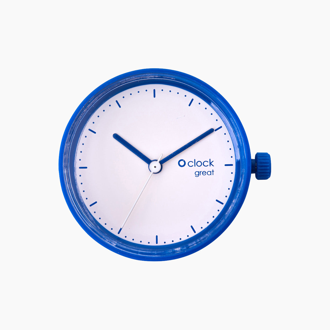 Mechanismus Great Seconds Irisblau