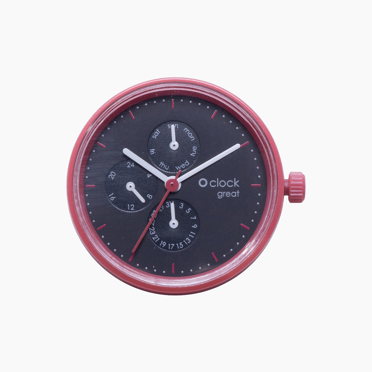 Mechanismus Great Date Seconds Rot