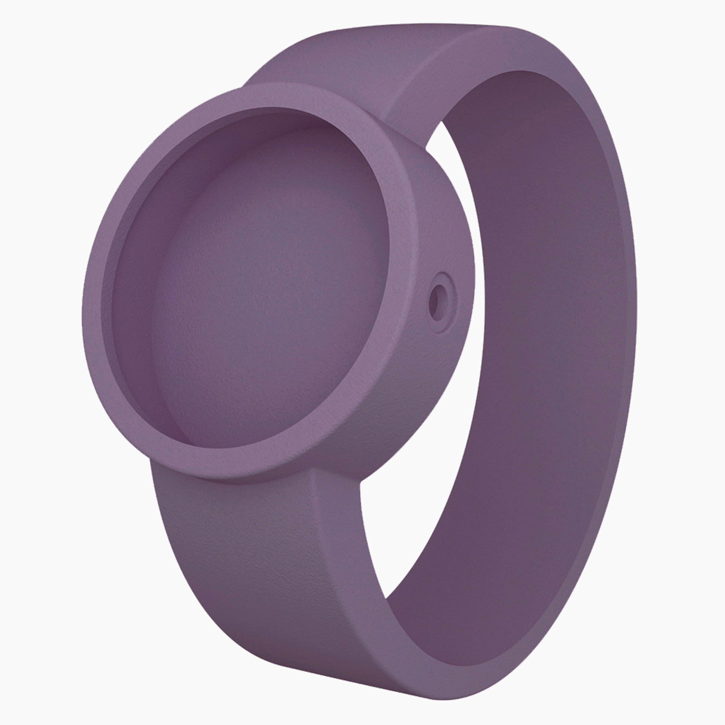 O Clock Armband Cover Silikon Entsättigtes Lila