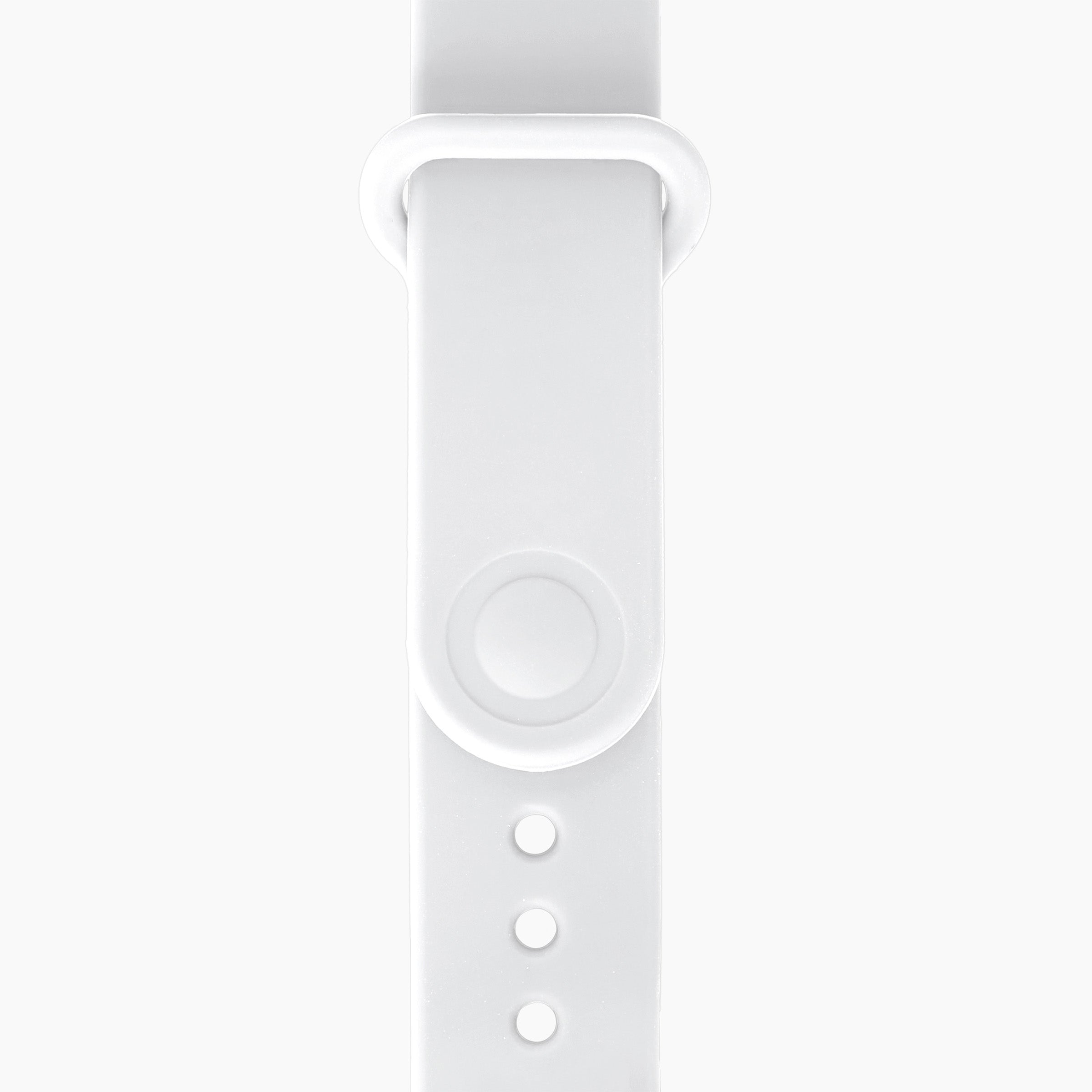 O clock correa ajustable blanco