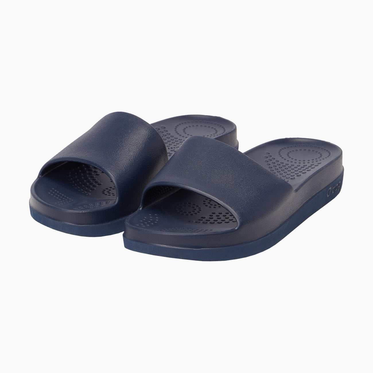 O Slippers Pantolette Damen Eva Compound Marineblau