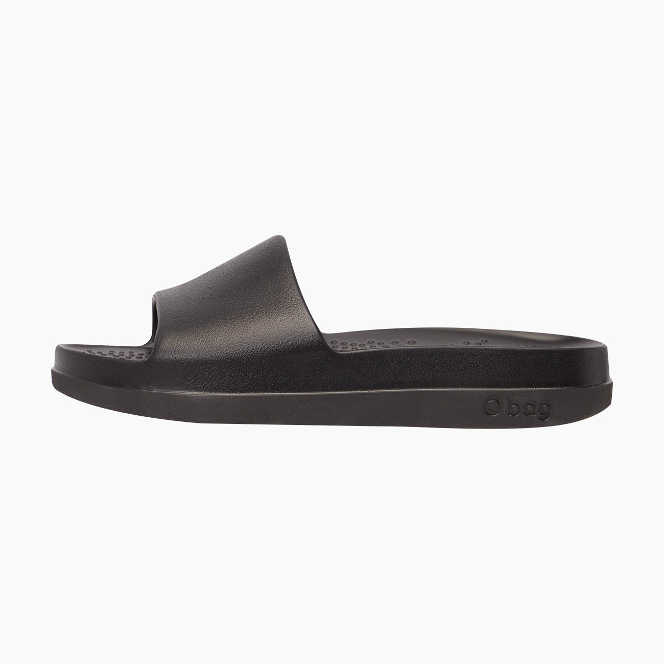 O Slippers Pantolette Damen Eva Compound Schwarz