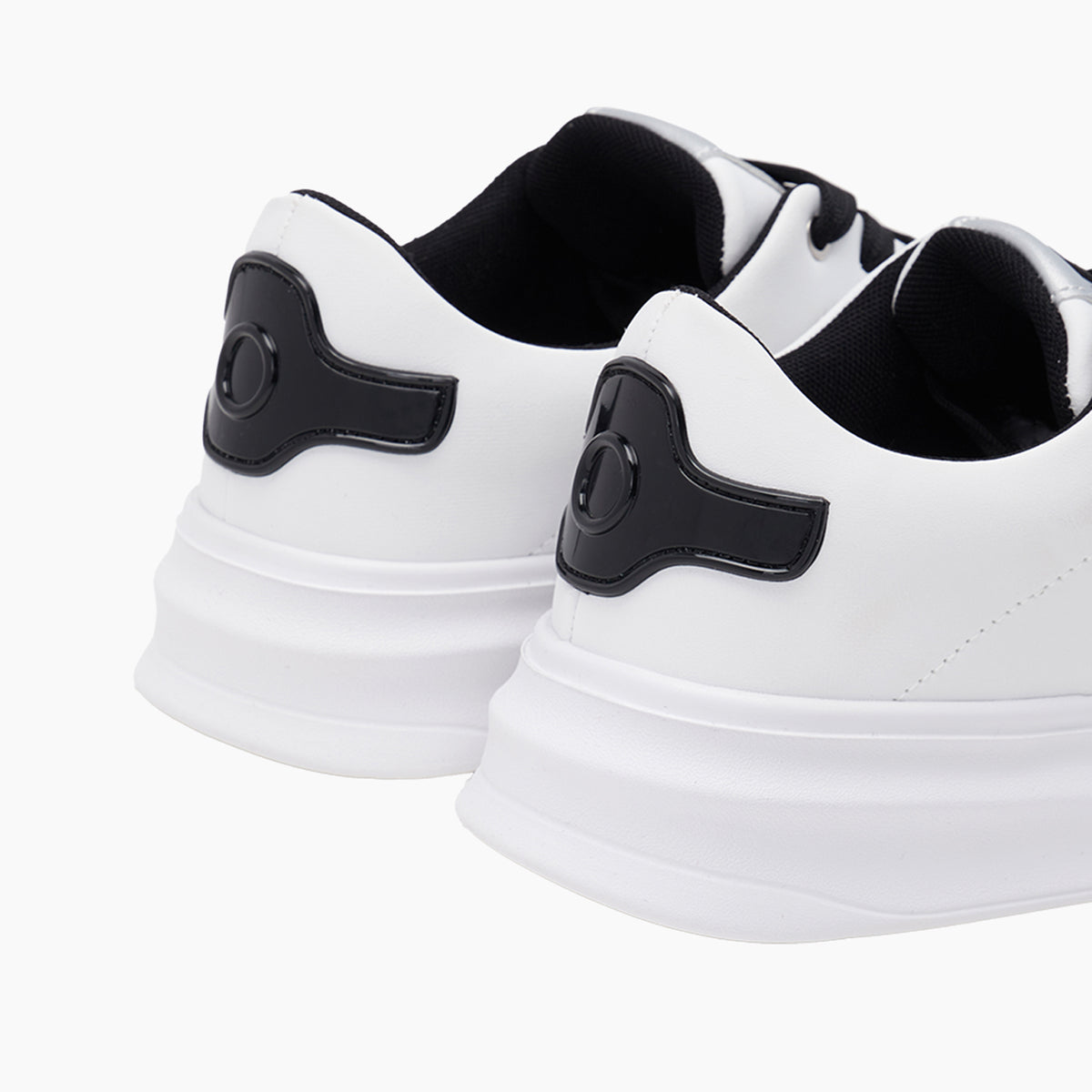 Sneaker Damen White Recycled Materials Weiss/Schwarz