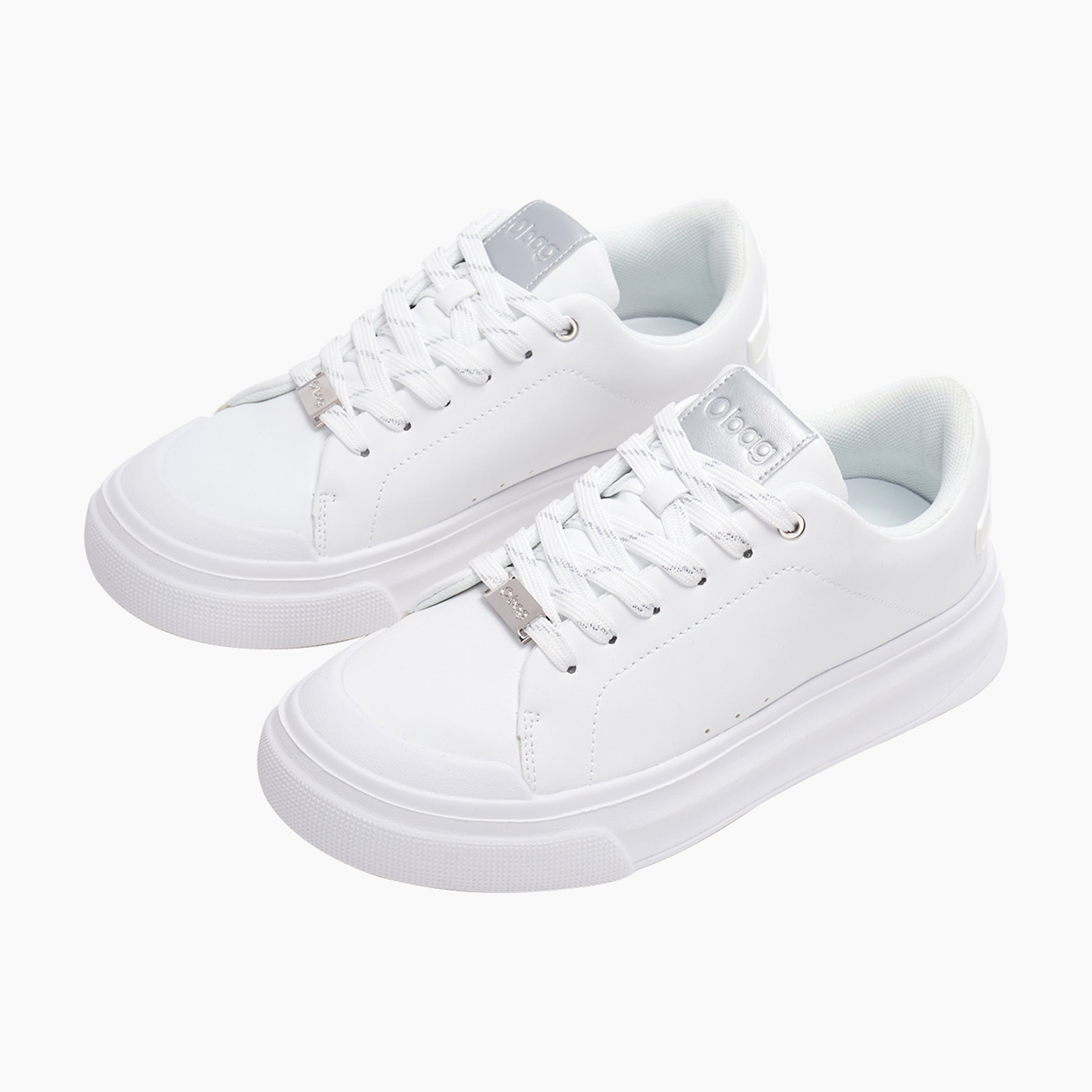 Sneaker Mujer White Recycled Materials Blanco/Blanco