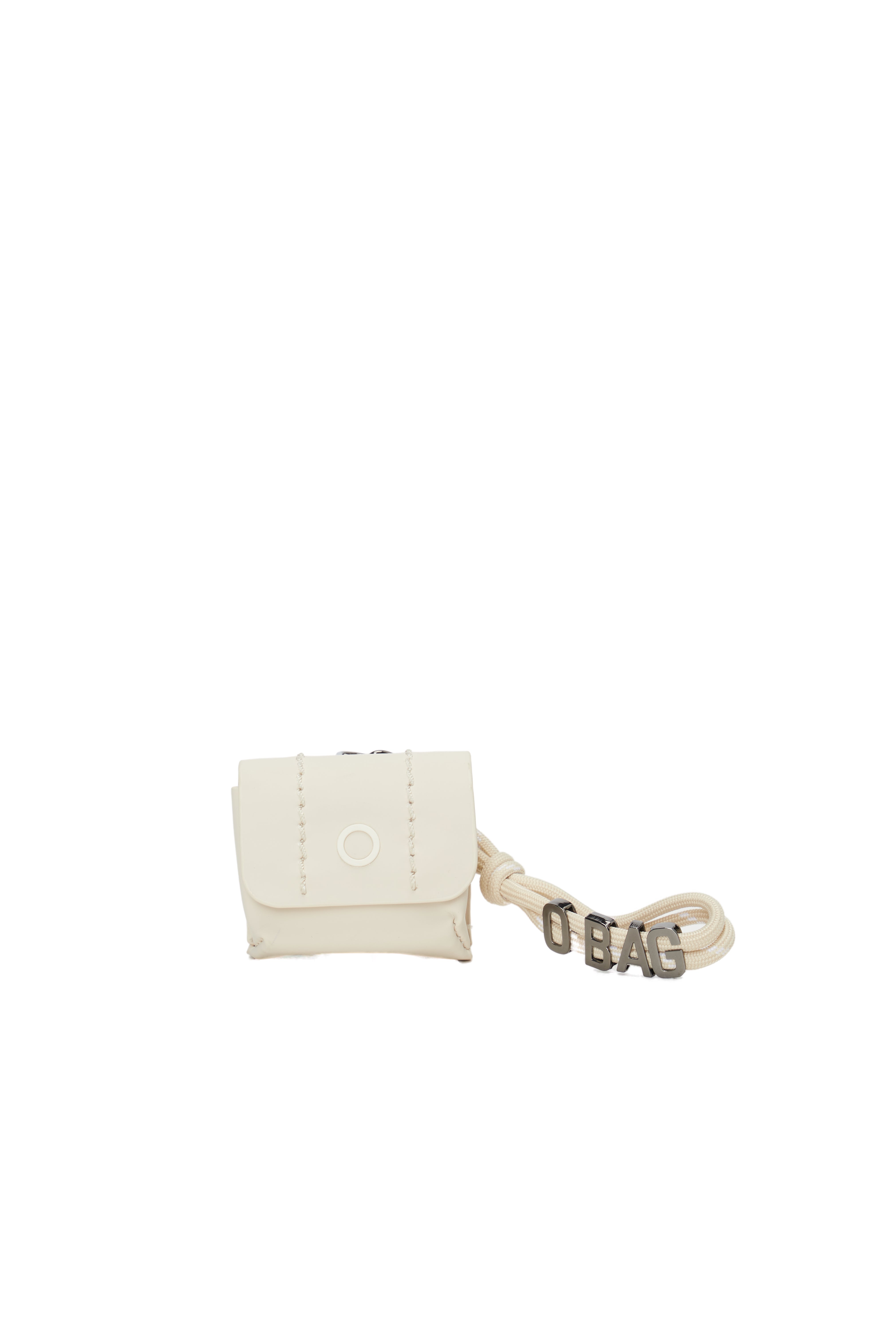 Accessoire Charms Pods Avec Mousqueton O Bag Crocus Tissu Gommé Beurre