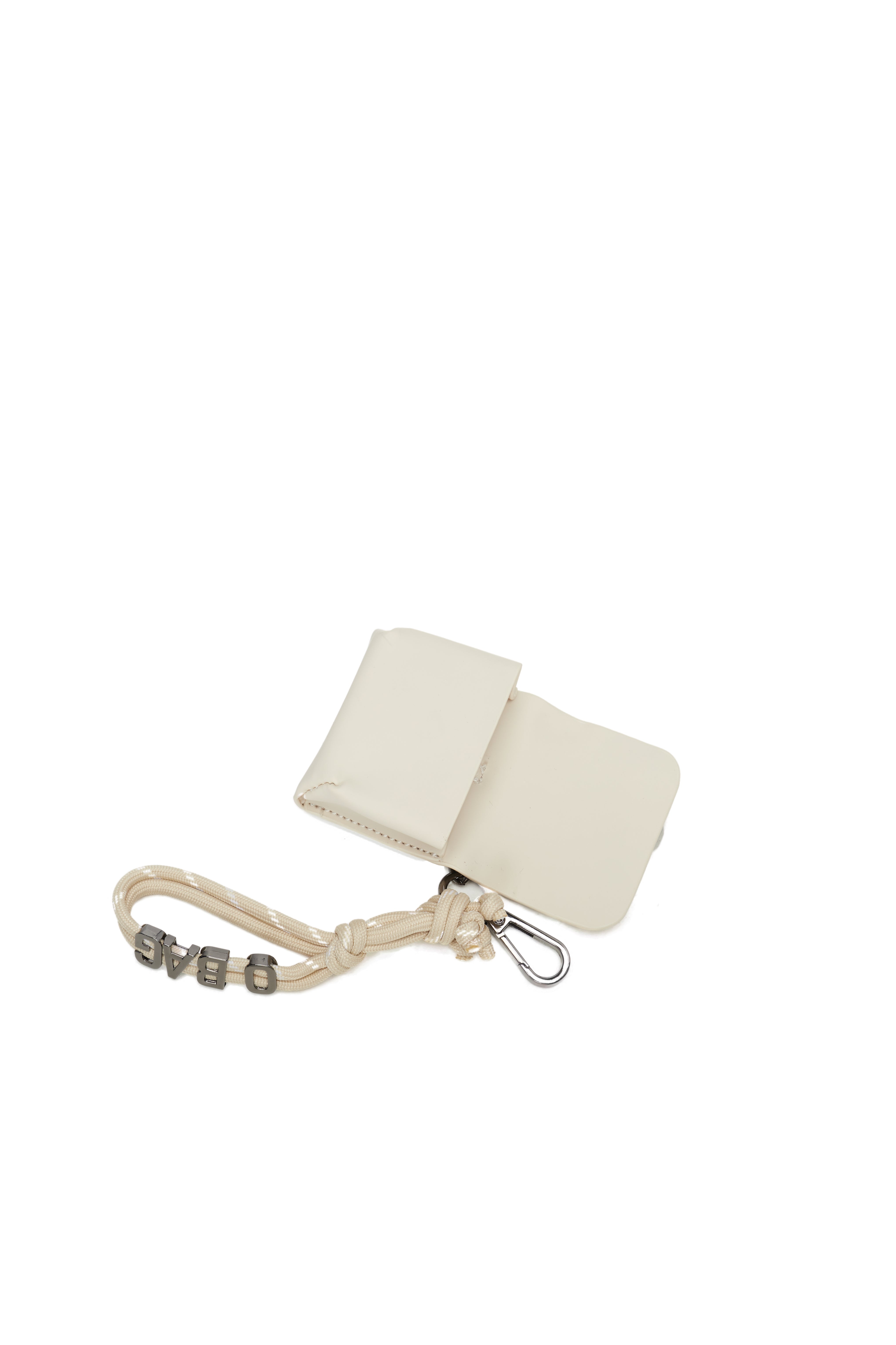 Accessoire Charms Pods Avec Mousqueton O Bag Crocus Tissu Gommé Beurre