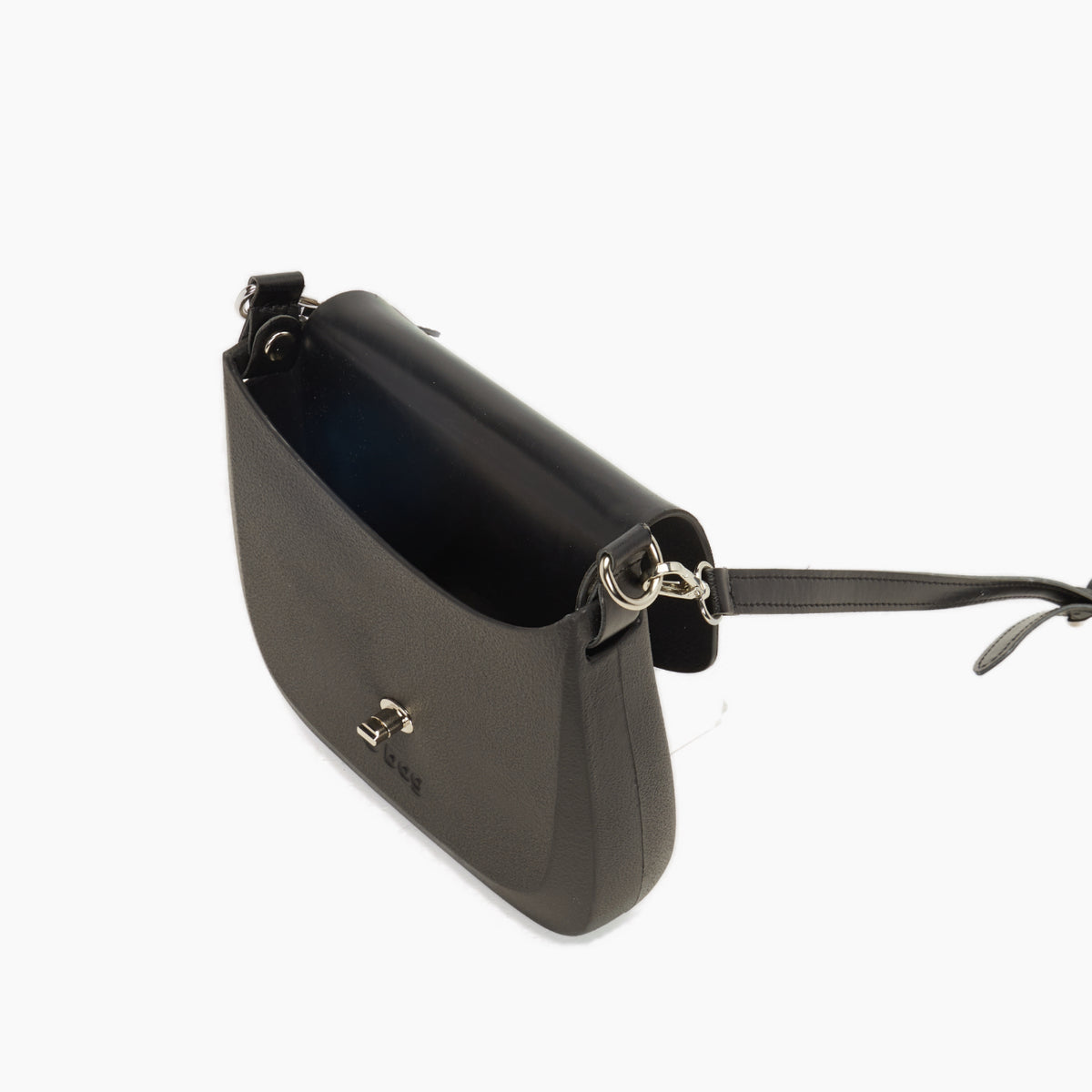 Borsa Composta O Bag Chase E Tracolla  Extraslim Tessuto Sintetico Effetto Nappa Easy Nero