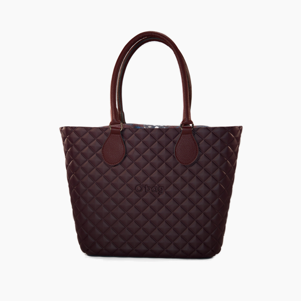 Borsa Composta O Bag Urban Midi Manico Midi E Sacca Tessuto Wild Berries Berry