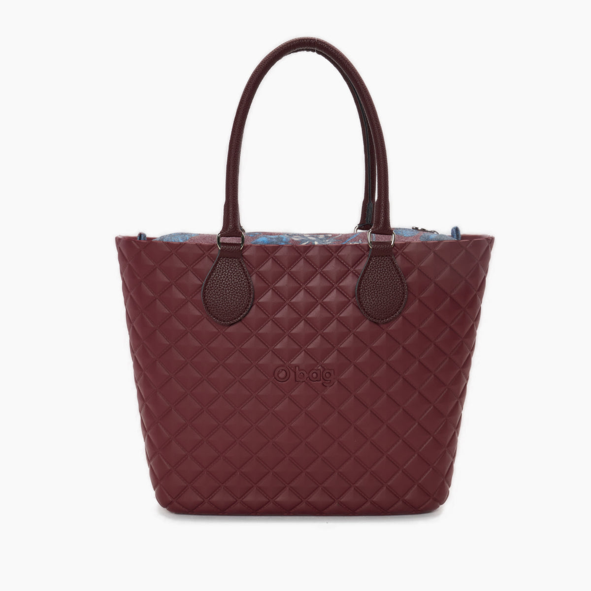 Borsa Composta O Bag Urban Midi Manico Midi E Sacca Tessuto Wild Berries Berry
