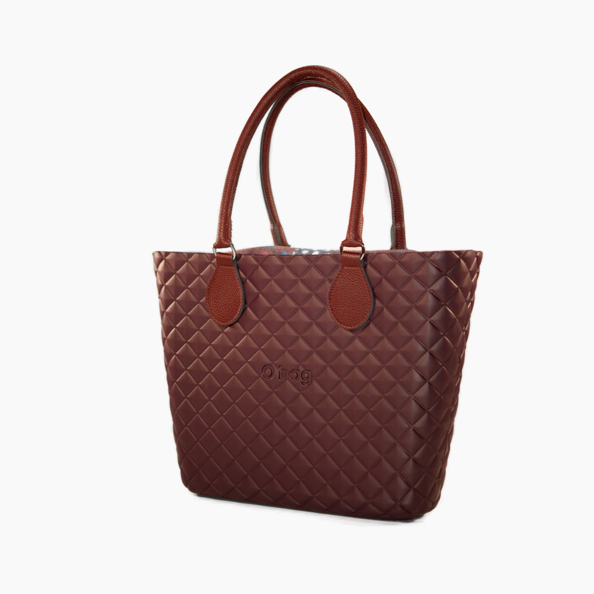 Borsa Composta O Bag Urban Midi Manico Midi E Sacca Tessuto Wild Berries Berry