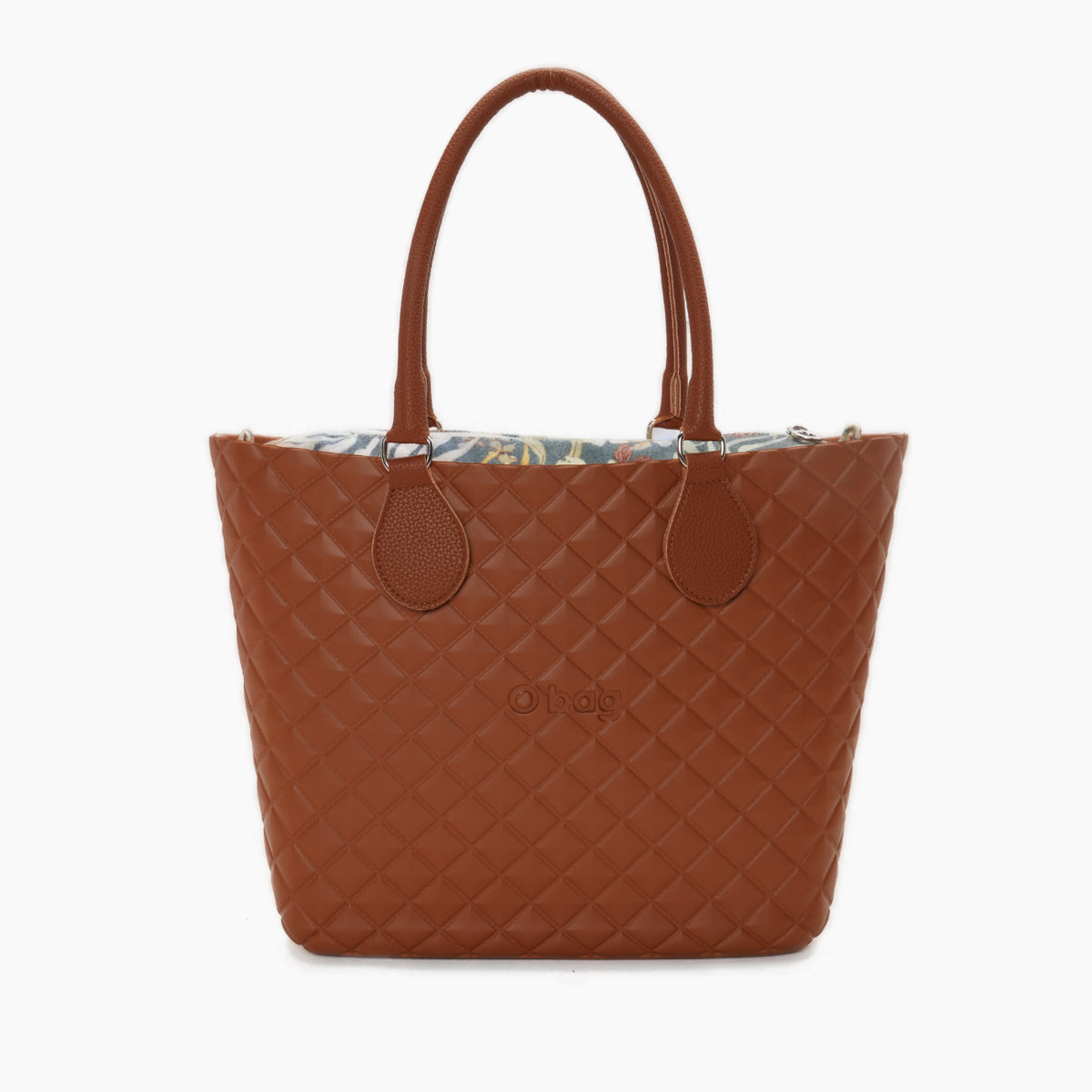 Sac Composé O Bag Urban Midi Anse Midi Et Sac Intérieur Tissu Vanilla Rose Brioche