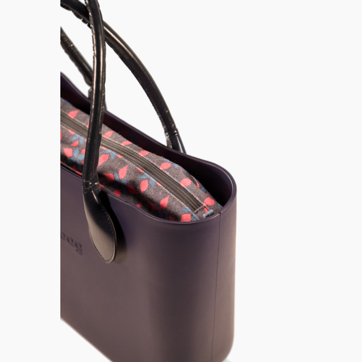 Borsa Composta O Bag Manico Lungo A Cuore E Sacca Tessuto Wallpaper