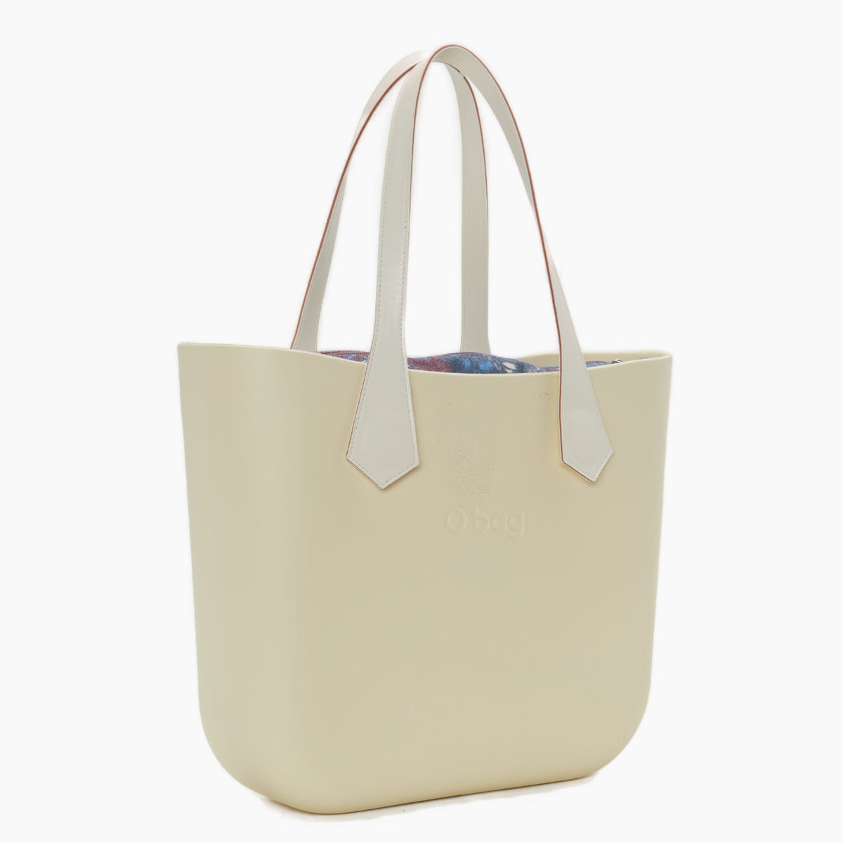 Assembled Bag O Bag Long Pointed Handle And Inner Bag Fabric Wild Berries Vanilla