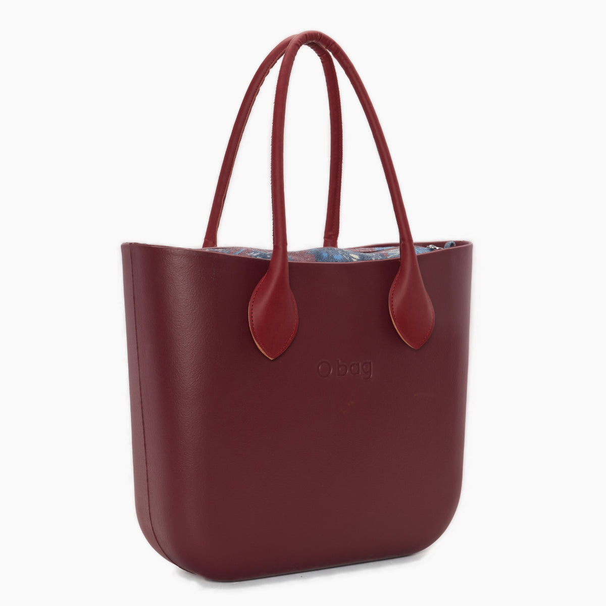 Borsa Composta O Bag Manico Lungo A Cuore E Sacca Tessuto Wild Berries Berry
