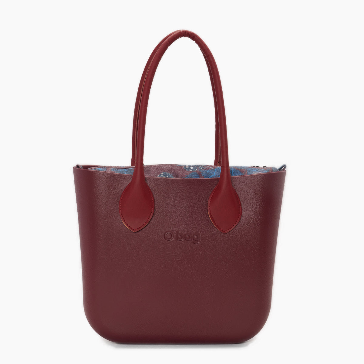 Sac Composé O Bag Mini Anse Longue En Forme De Cœur Et Sac Intérieur Tissu Wild Berries Berry