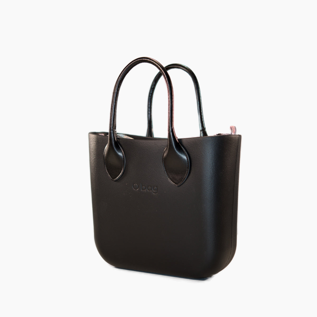 O Bag Mini Completo con Asa Corta en Forma de Corazón y Bolsa Interior de Tejido Passiflora