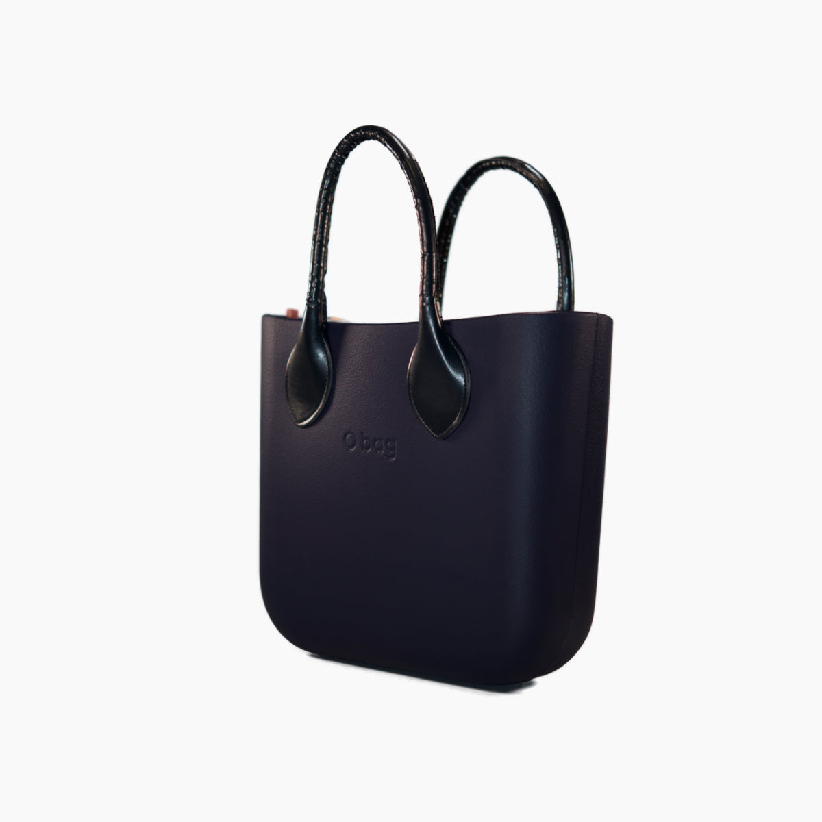 Borsa Composta O Bag Mini Manico Corto A Cuore E Sacca Tessuto Notturno