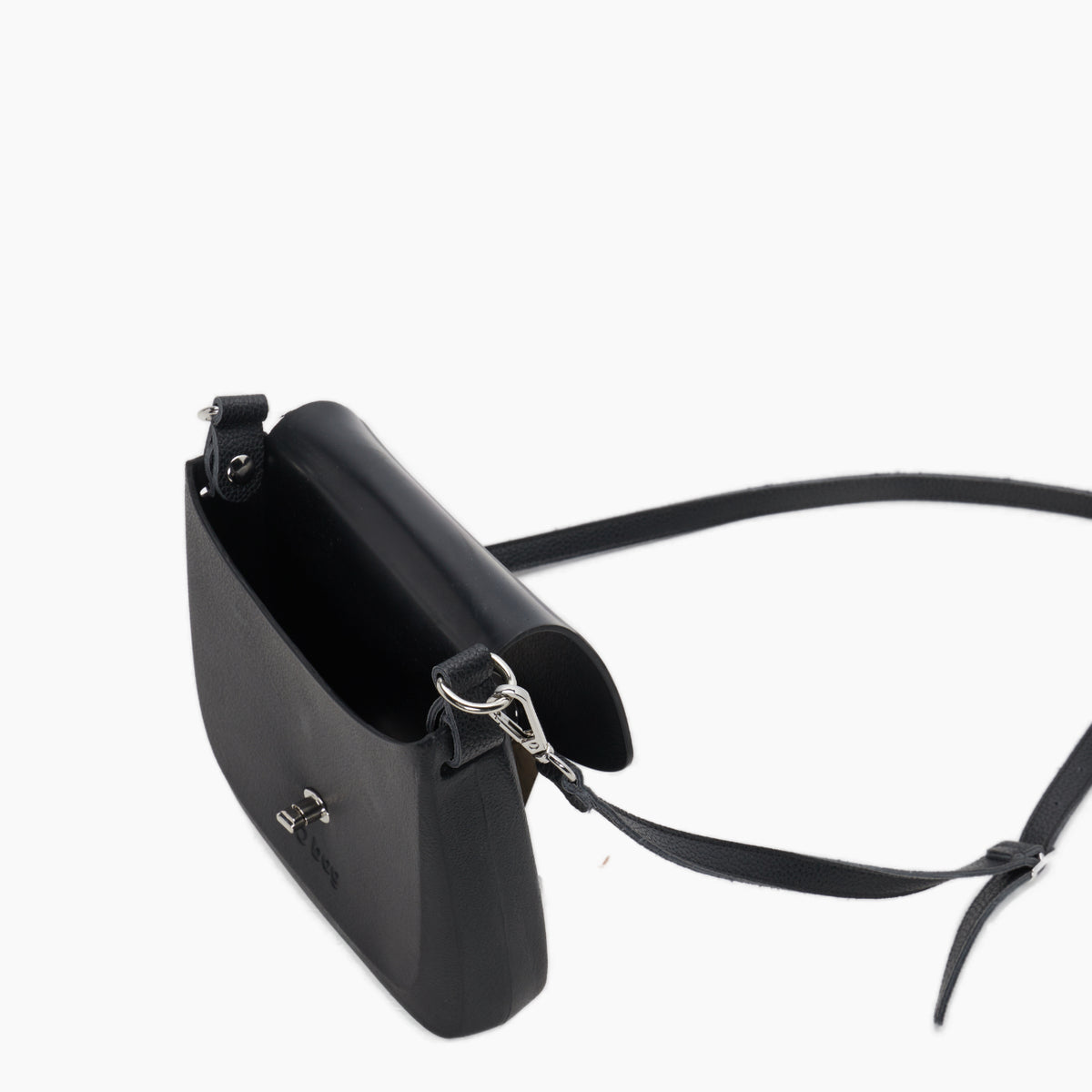 Borsa Composta O Bag Chase E Tracolla  Extraslim Tessuto Sintetico Granato Nero