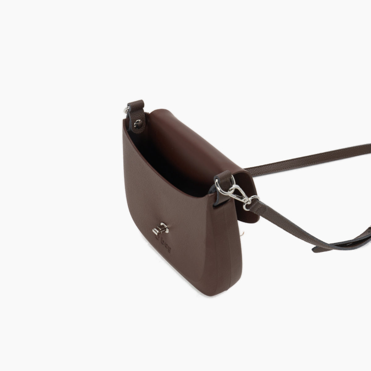 Borsa Composta O Bag Chase E Tracolla  Extraslim Tessuto Sintetico Granato Choco