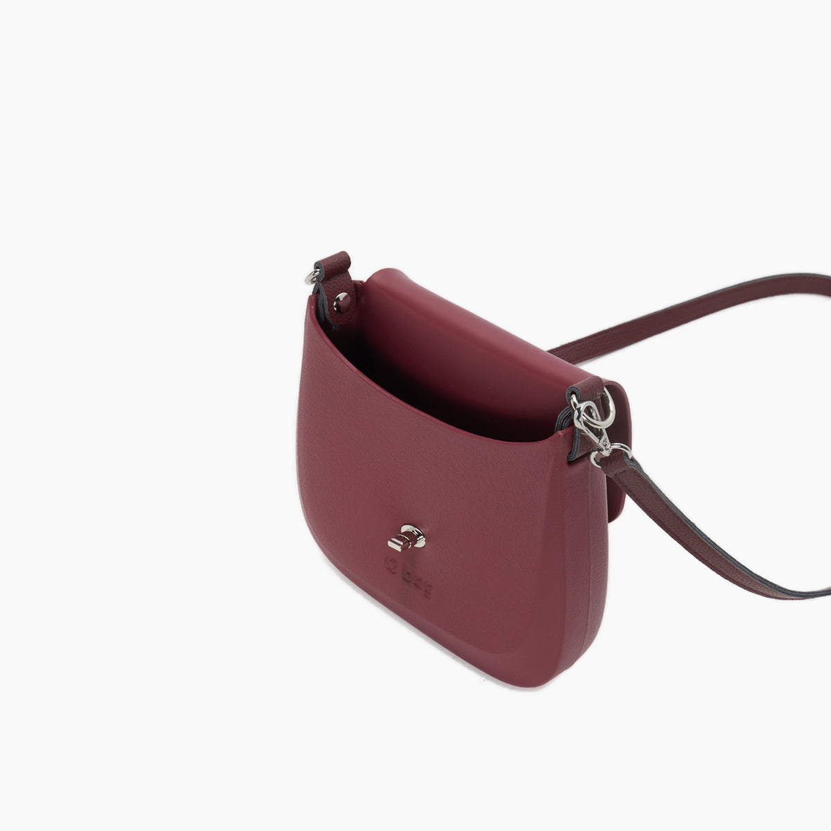 Borsa Composta O Bag Chase E Tracolla  Extraslim Tessuto Sintetico Granato Berry