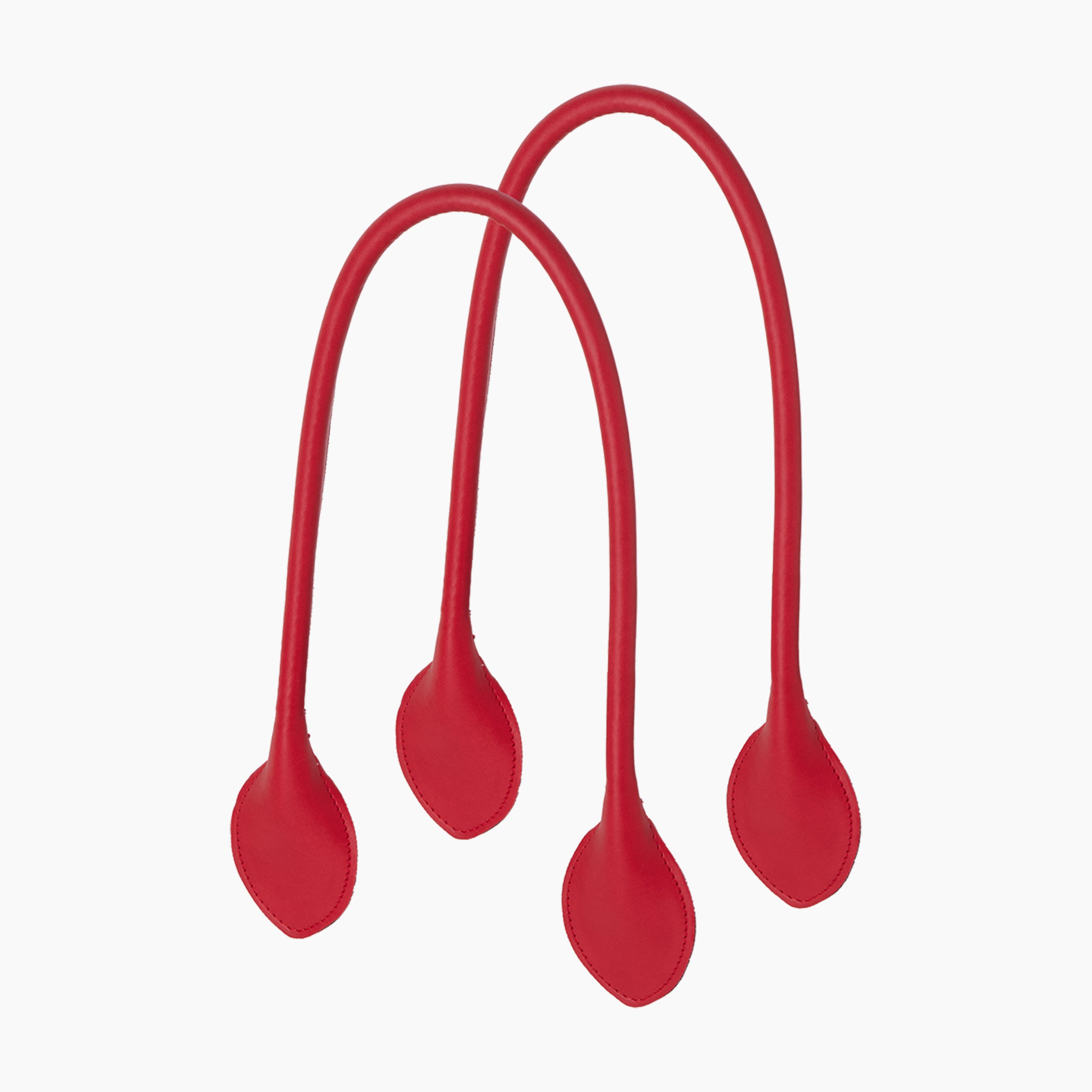 Long Heart-Shaped Handle Synthetic Fabric Texture Tomato