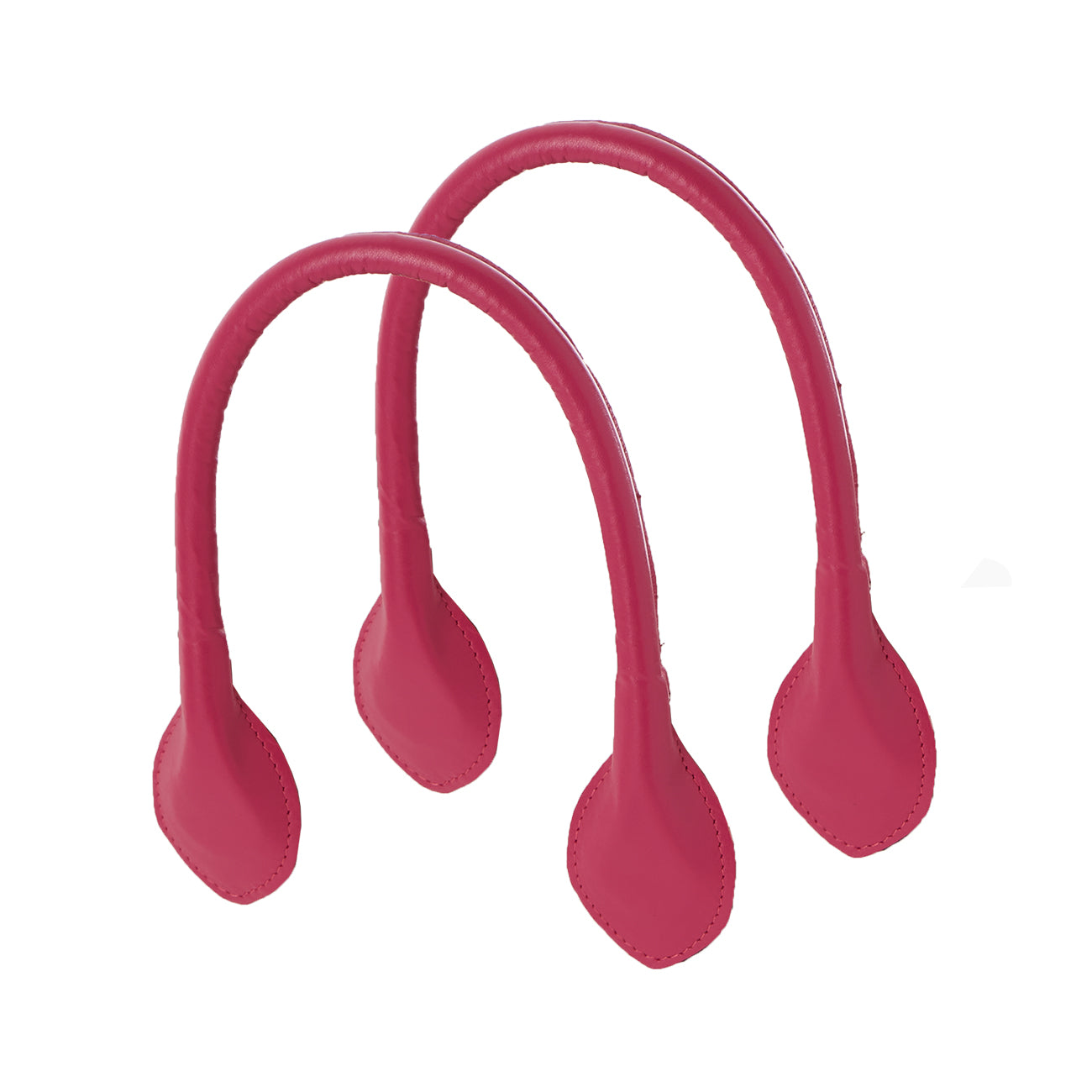 Manico corto a cuore tessuto sintetico nappa easy fucsia rose