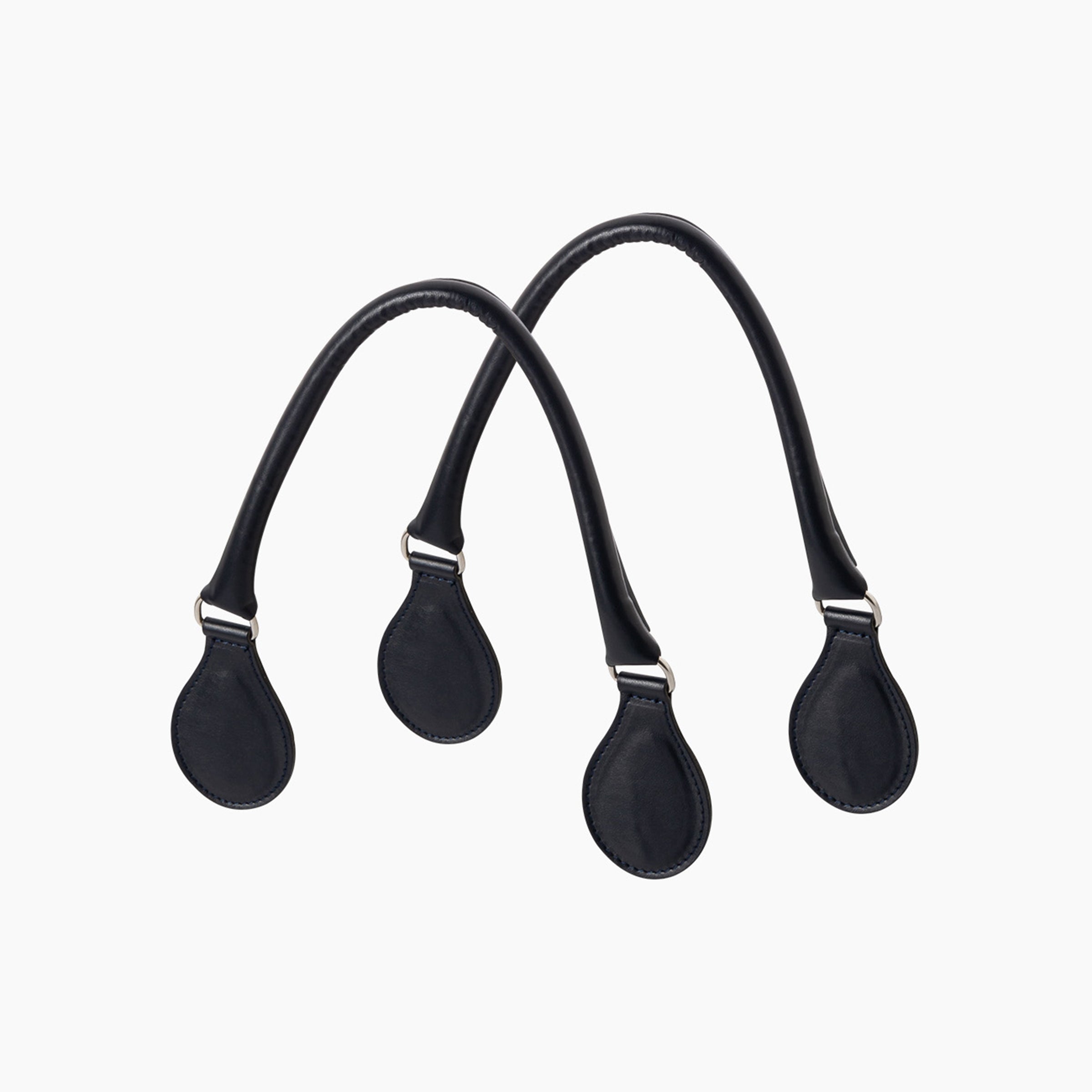 Micro manico tubolare blu navy con goccia