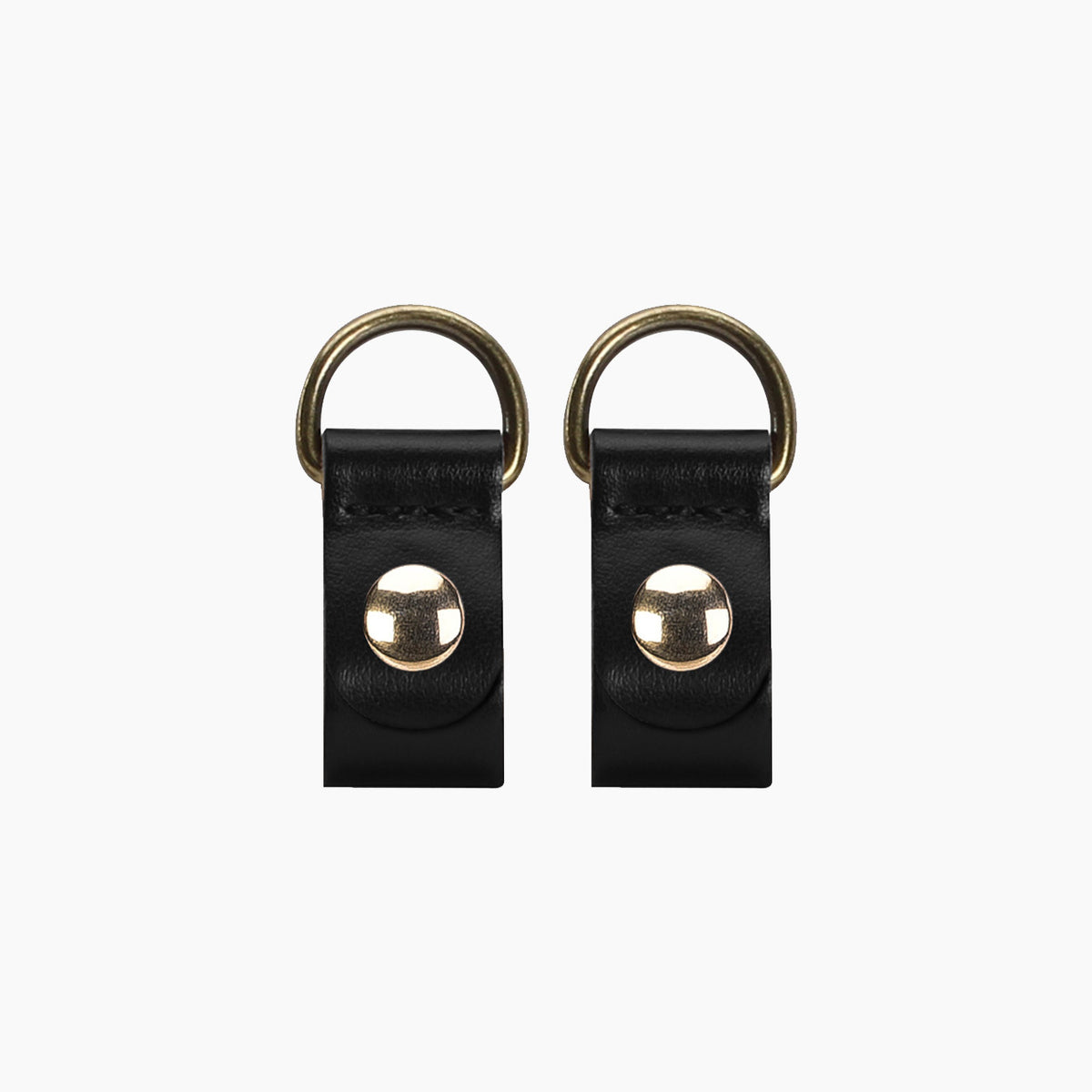 Accessoire Clip Tissu Synthétique Mat + Or Noir + Or
