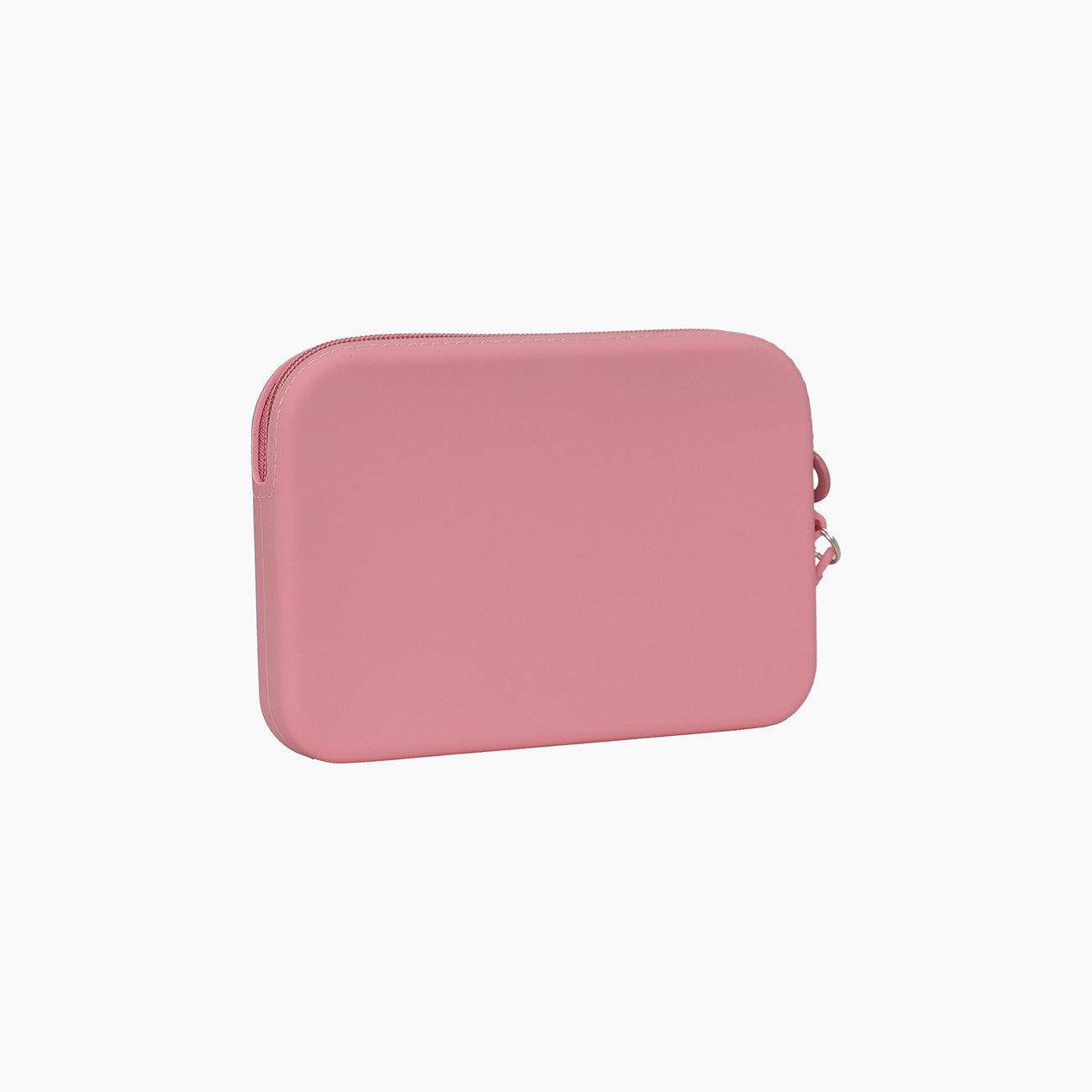 Accessory Pouch With Zip And Short Handle O Bag Fiesta Silicone Blush