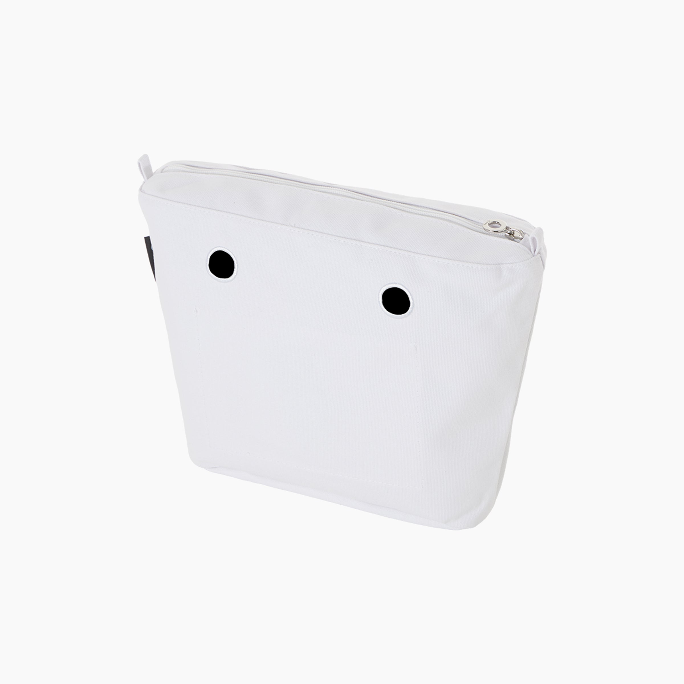 Sacca interna O bag tessuto canvas bianco