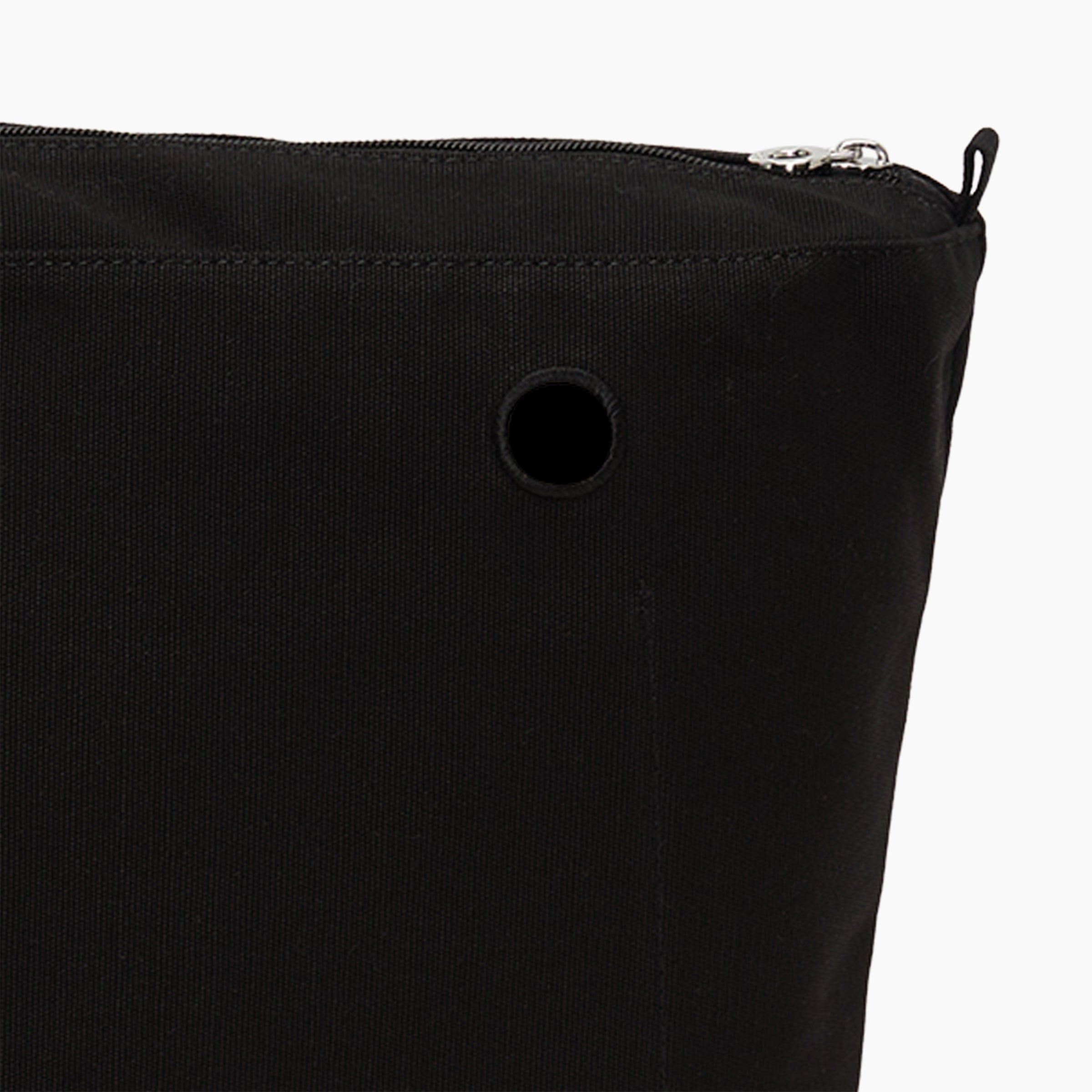 Bolsa interior O bag de lona negra